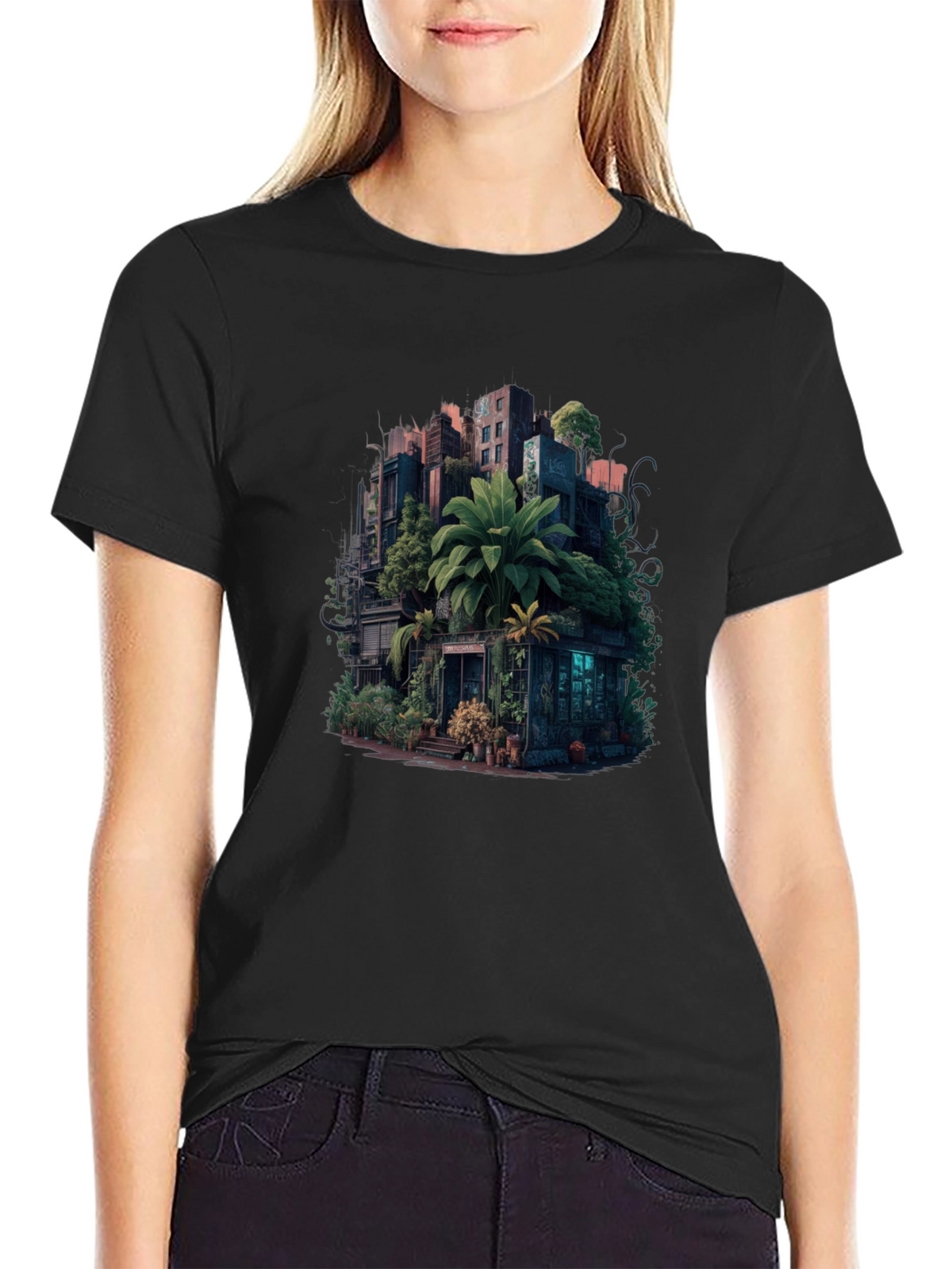 Urban Jungle T-Shirt: City Meets Nature Tee