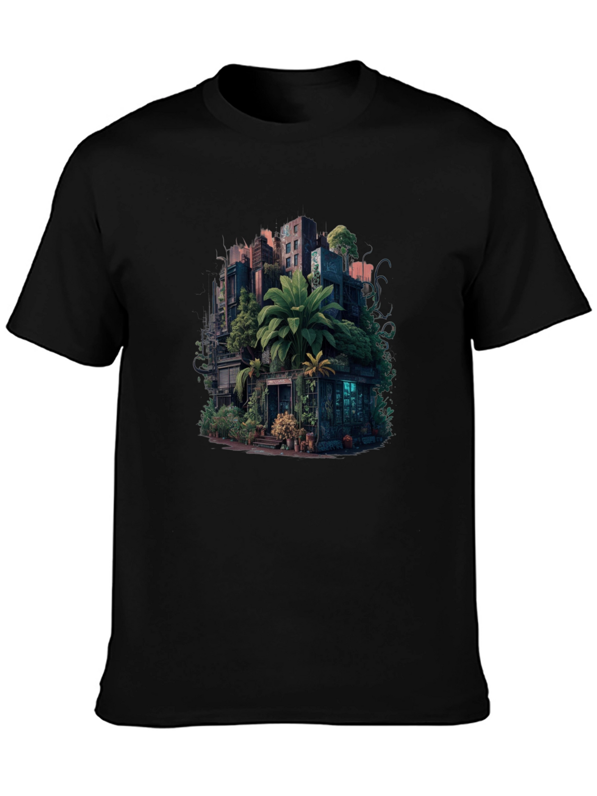 Urban Jungle T-Shirt: City Meets Nature Tee