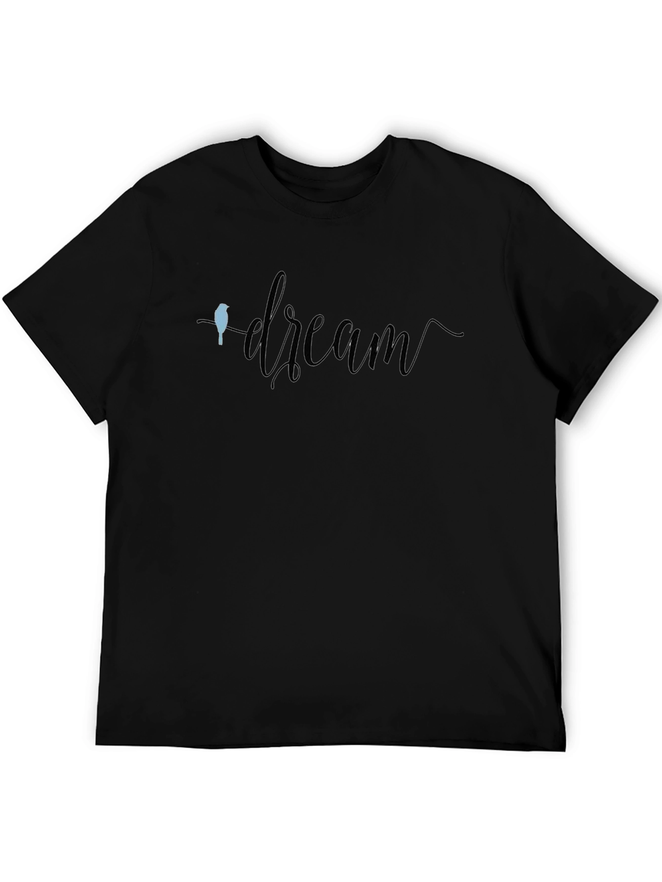 Dream Script Graphic Tee - Soft Cotton Blend