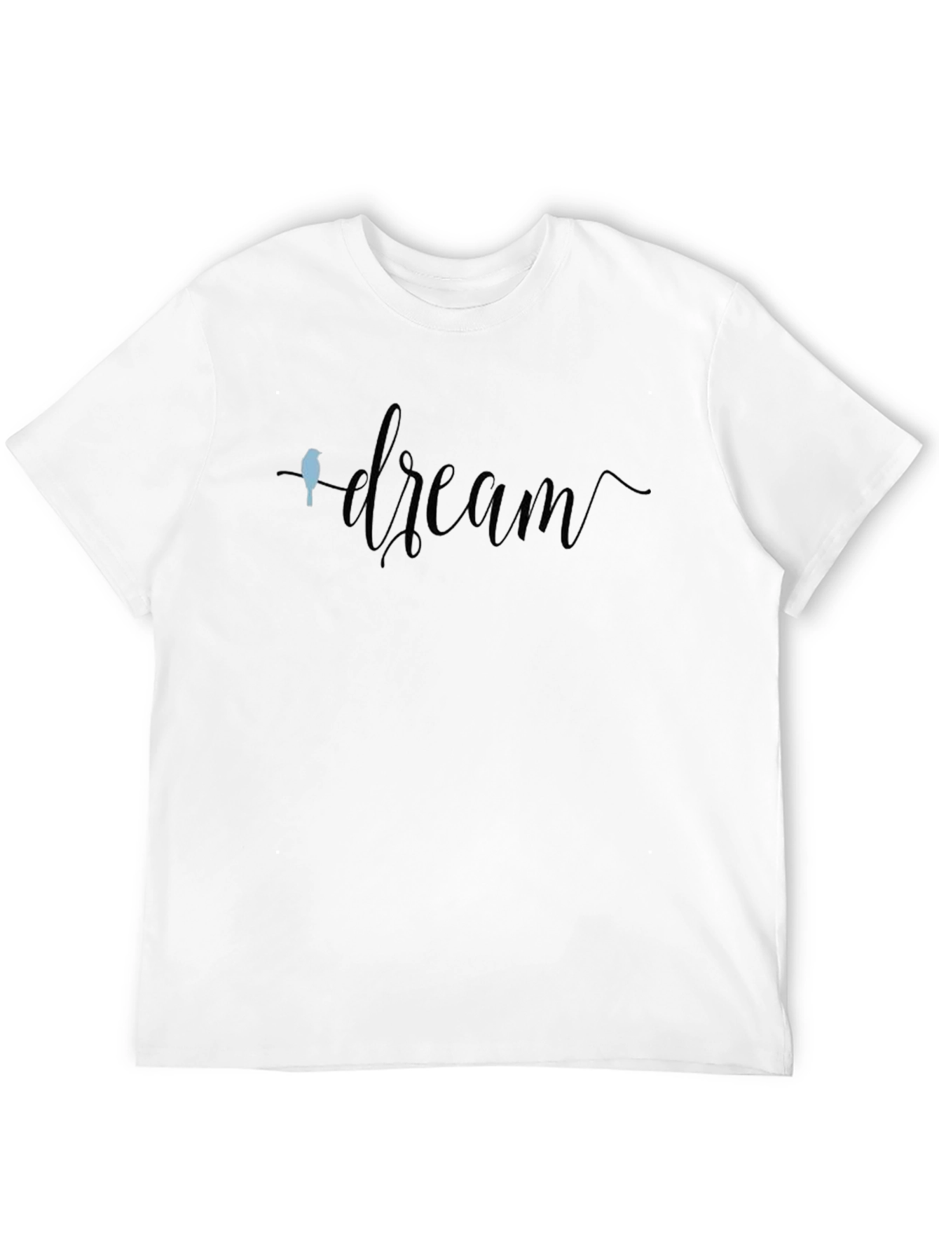 Dream Script Graphic Tee - Soft Cotton Blend