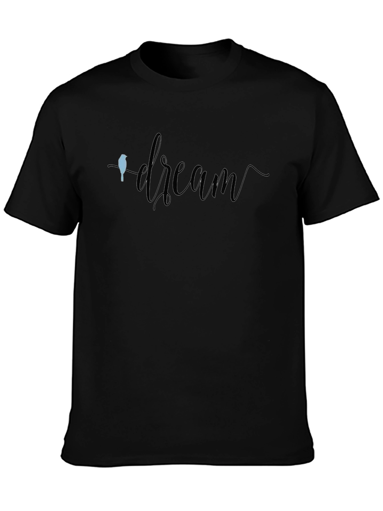 Dream Script Graphic Tee - Soft Cotton Blend