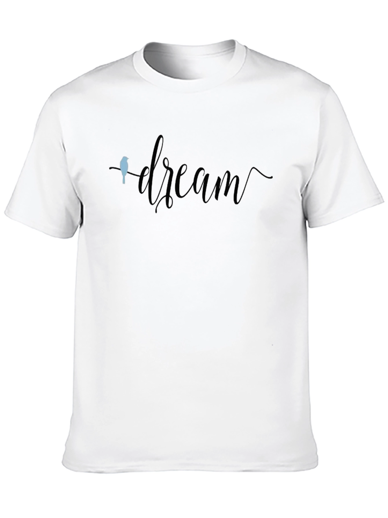 Dream Script Graphic Tee - Soft Cotton Blend