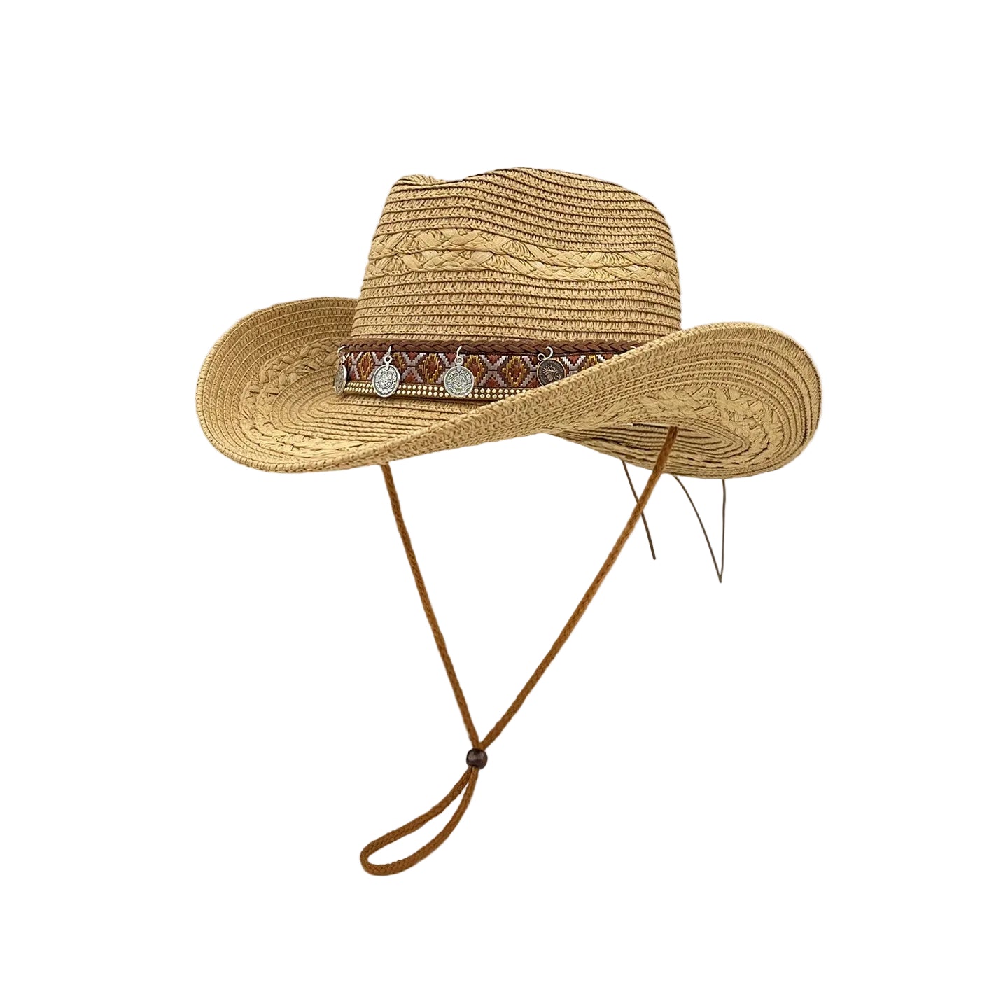 Stylish Western Cowboy Sun Hat for Beach and Vacation Getaways