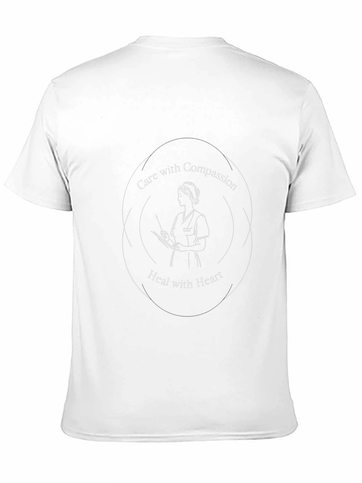 Nurse Compassion T-Shirt - Care with Heart