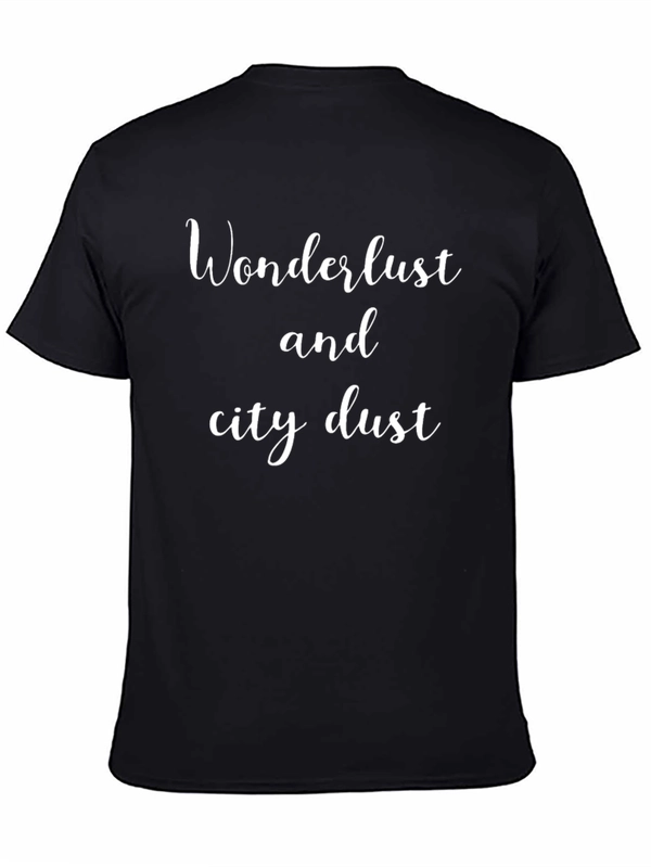 Wanderlust City Dust Black T-Shirt