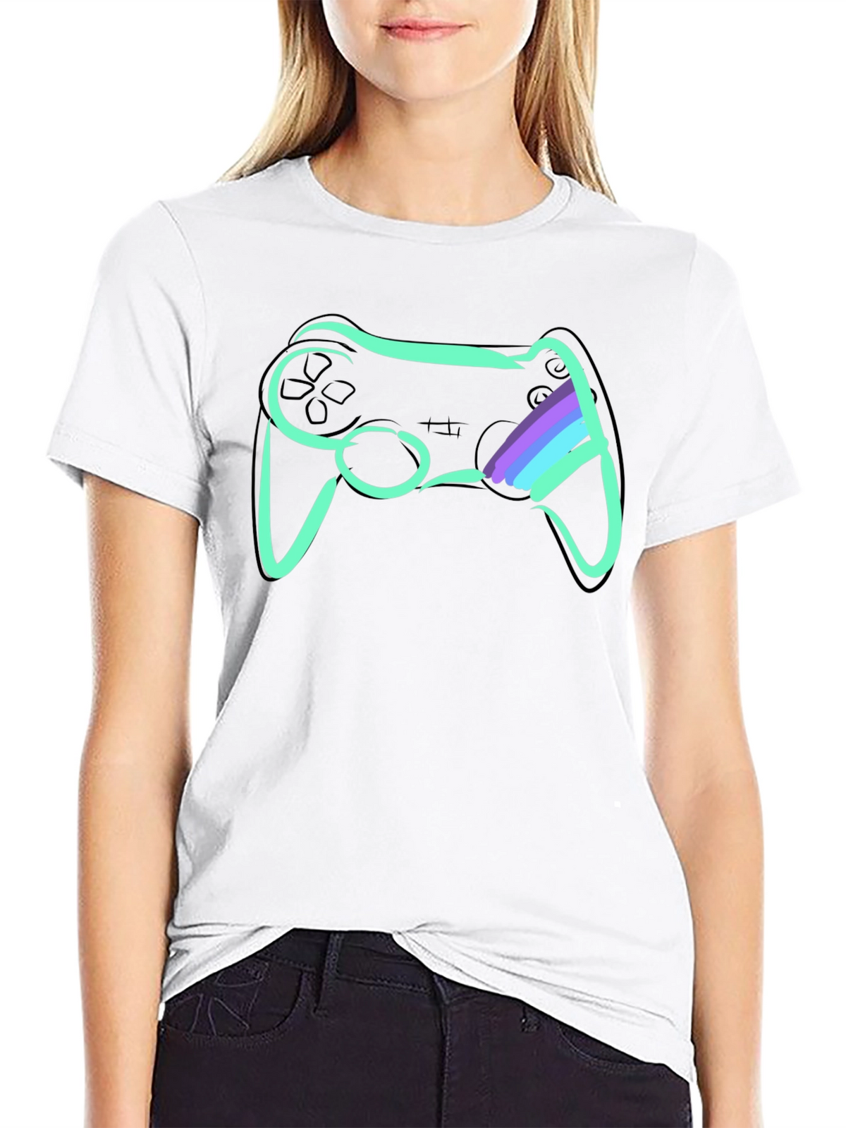 Gaming Controller Graphic Tee - Fun & Stylish