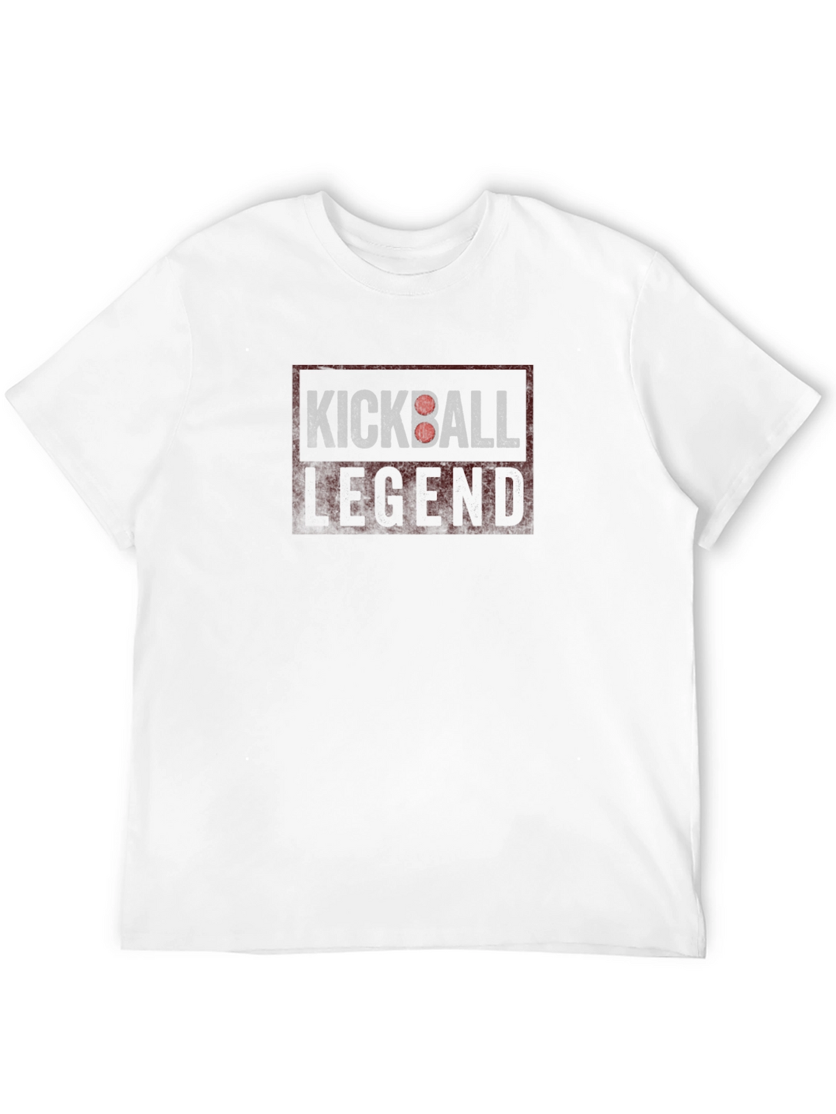 Kickball Legend Graphic Tee - Black Cotton T-Shirt