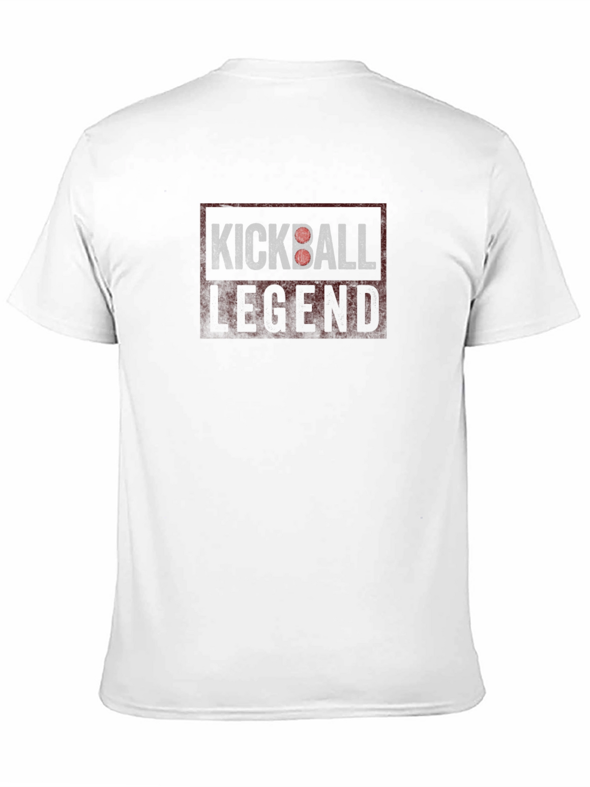 Kickball Legend Graphic Tee - Black Cotton T-Shirt