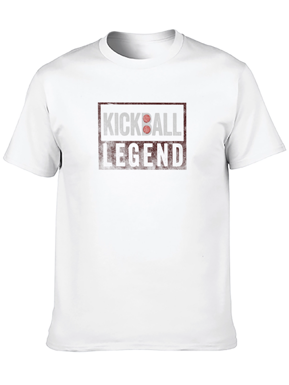 Kickball Legend Graphic Tee - Black Cotton T-Shirt