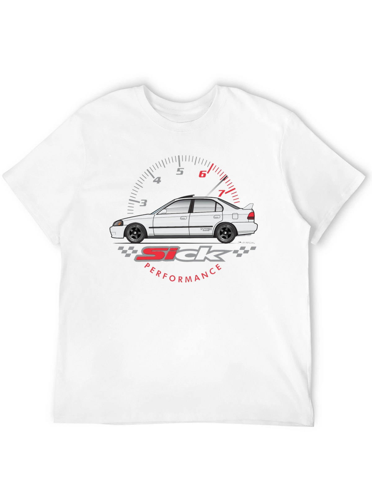 Sick Performance Car Graphic T-Shirt