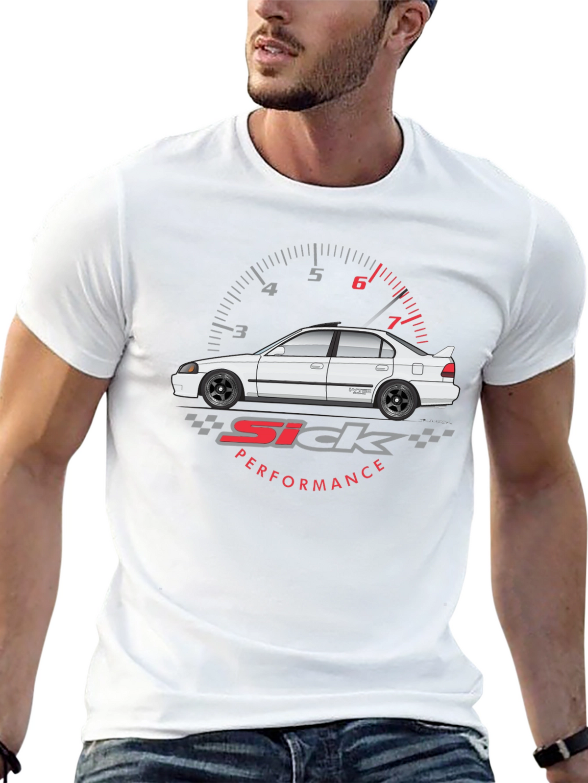 Sick Performance Car Graphic T-Shirt