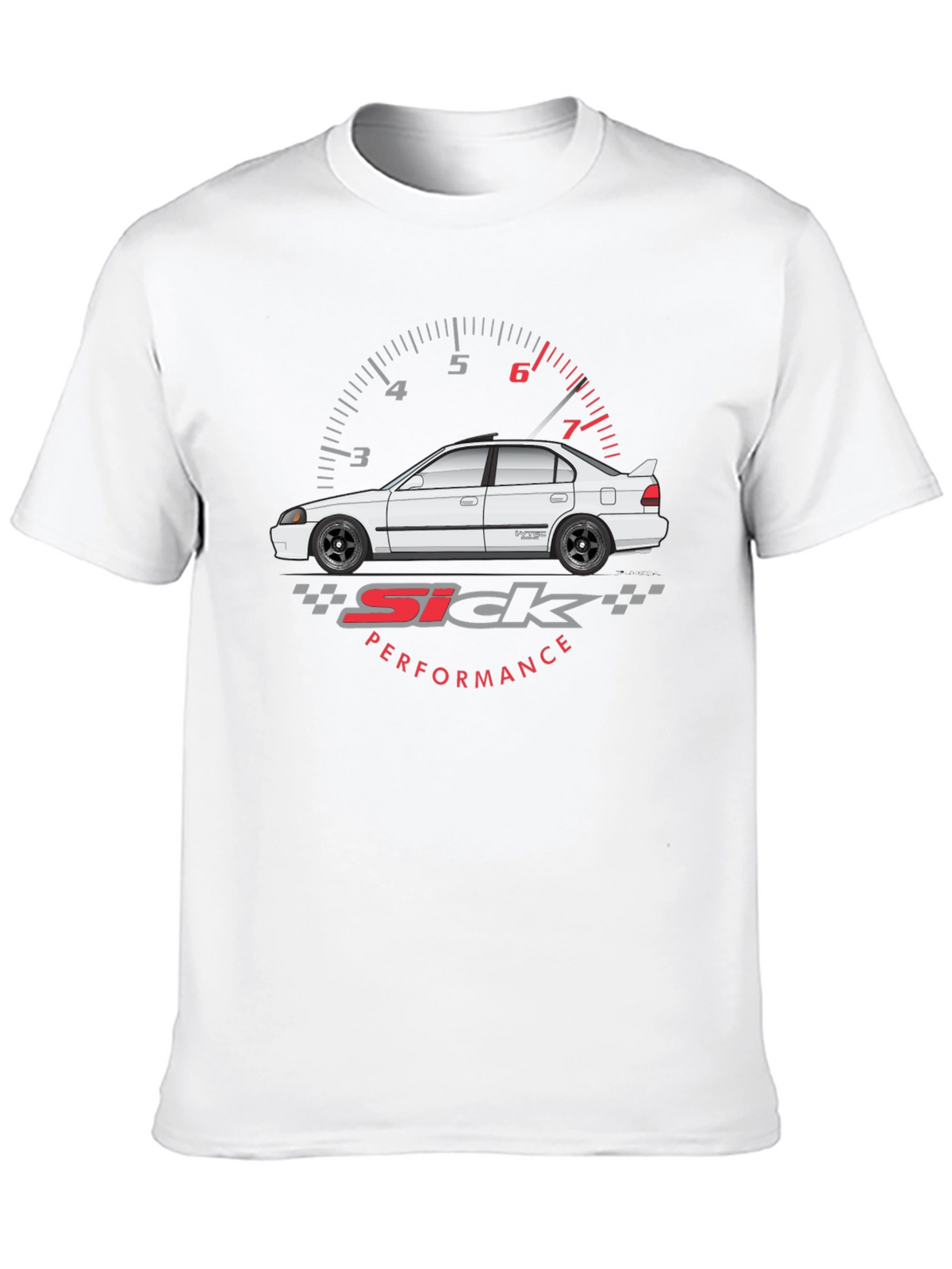 Sick Performance Car Graphic T-Shirt