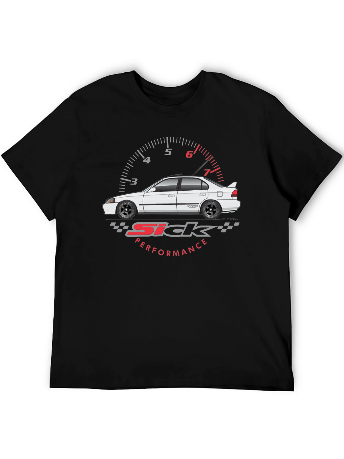 Sick Performance Car Graphic T-Shirt