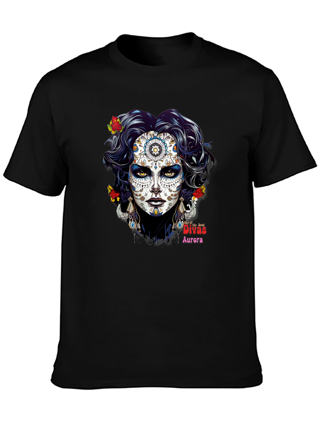 Day of the Dead Divas Aurora T-Shirt
