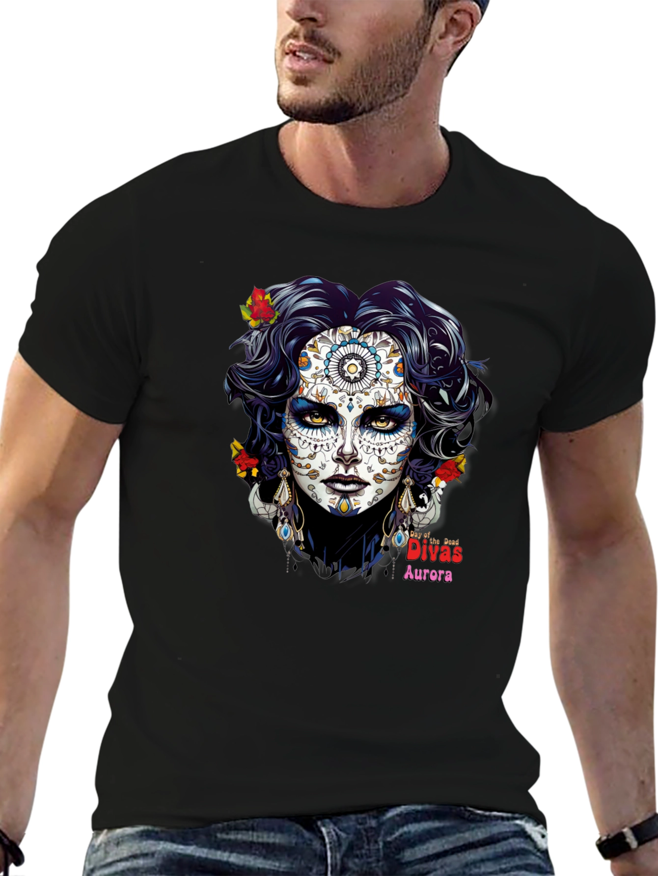 Day of the Dead Divas Aurora T-Shirt