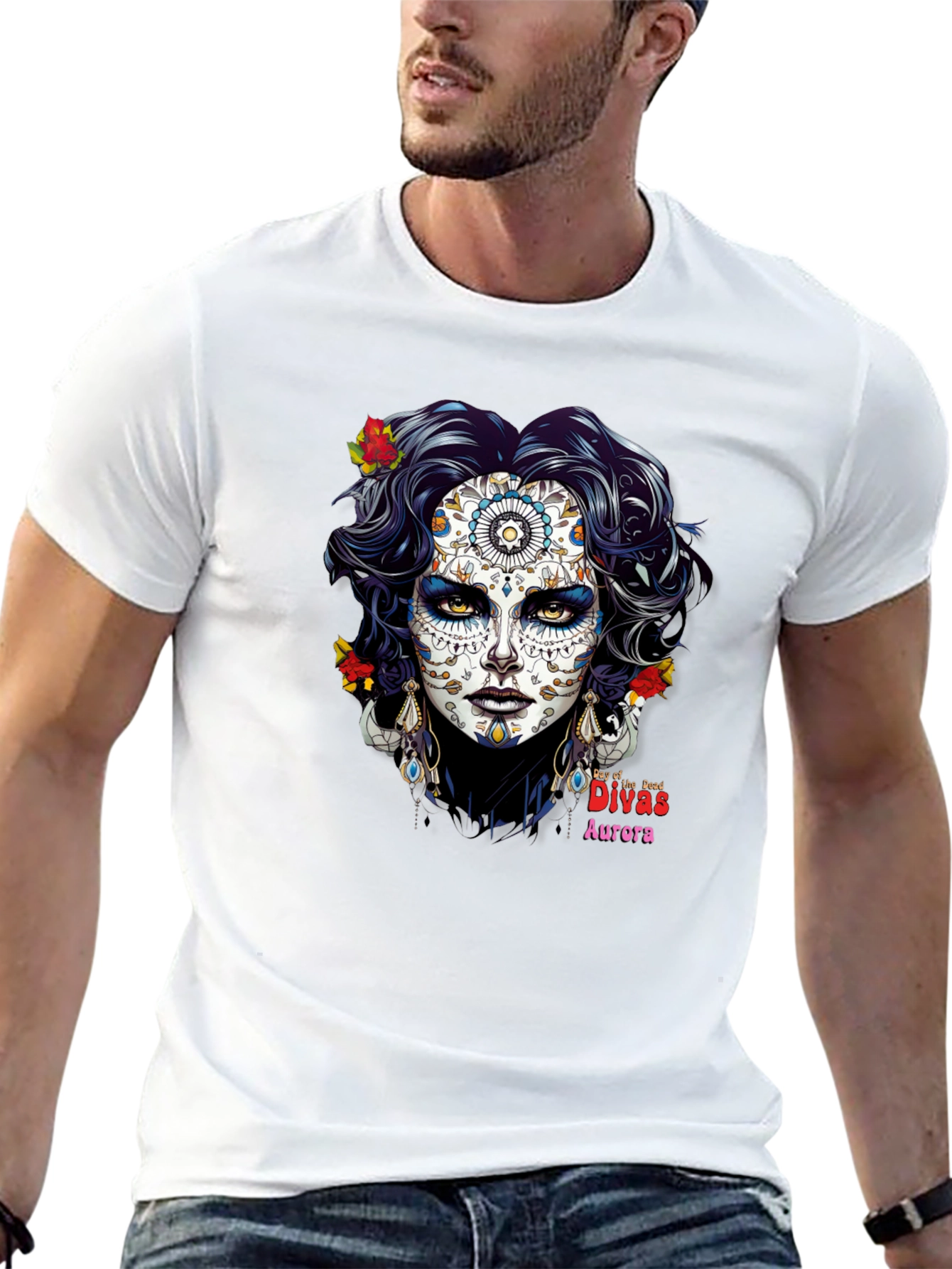 Day of the Dead Divas Aurora T-Shirt