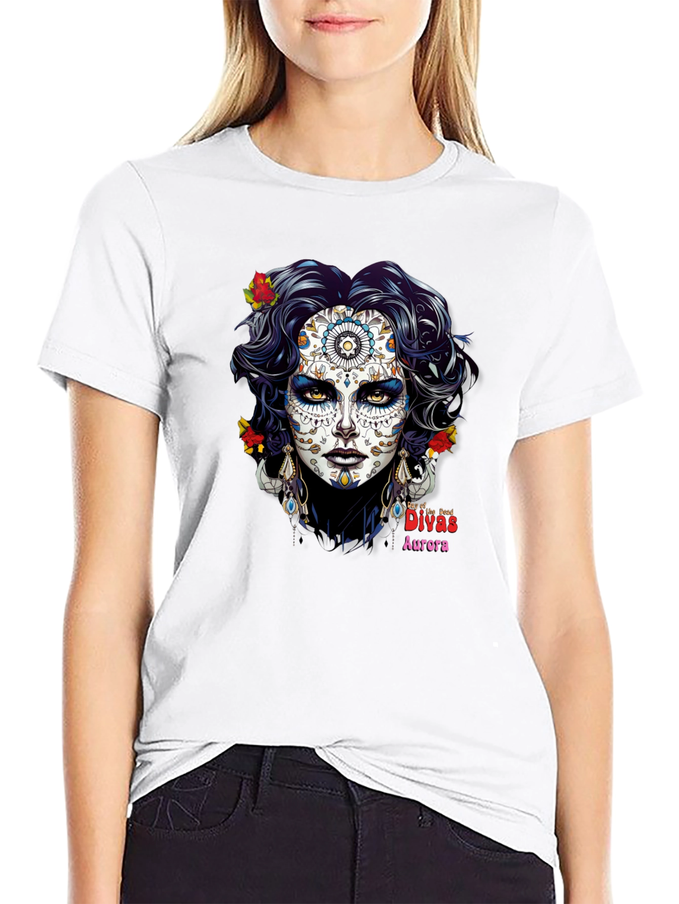 Day of the Dead Divas Aurora T-Shirt