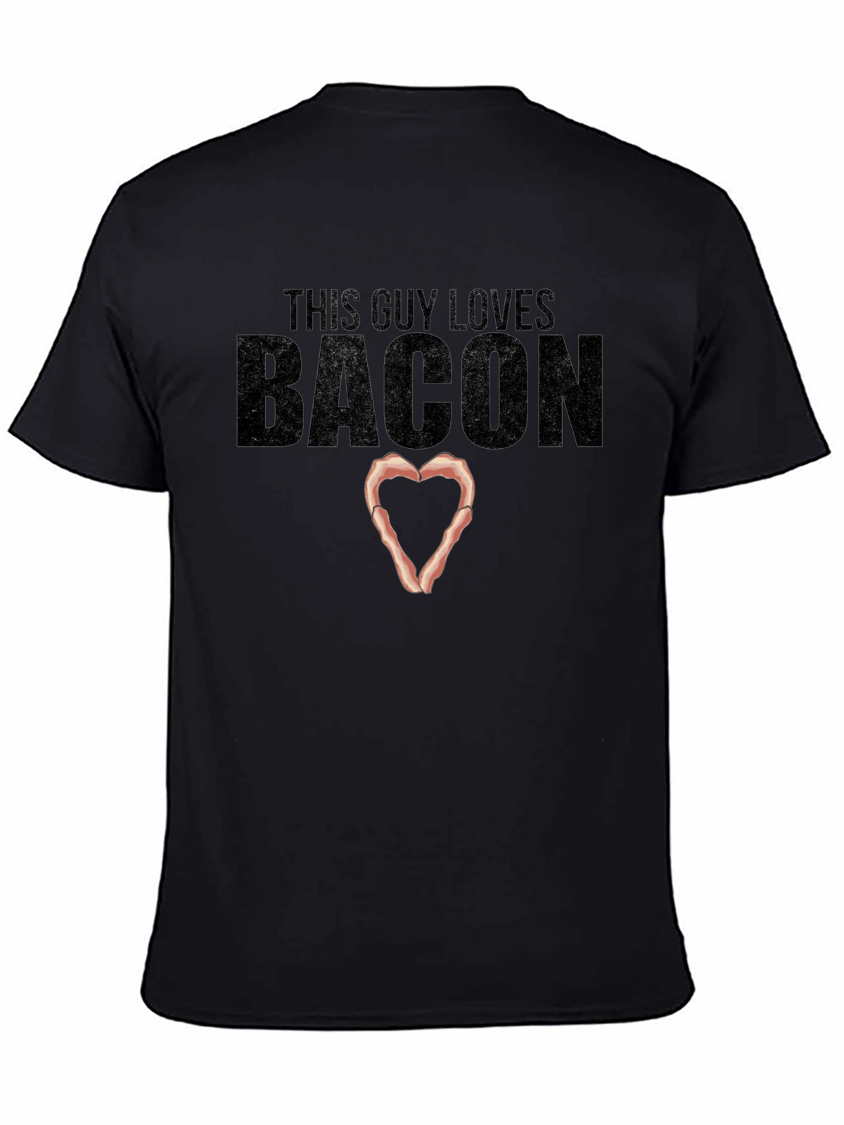 This Guy Loves Bacon T-Shirt - Heart of Bacon