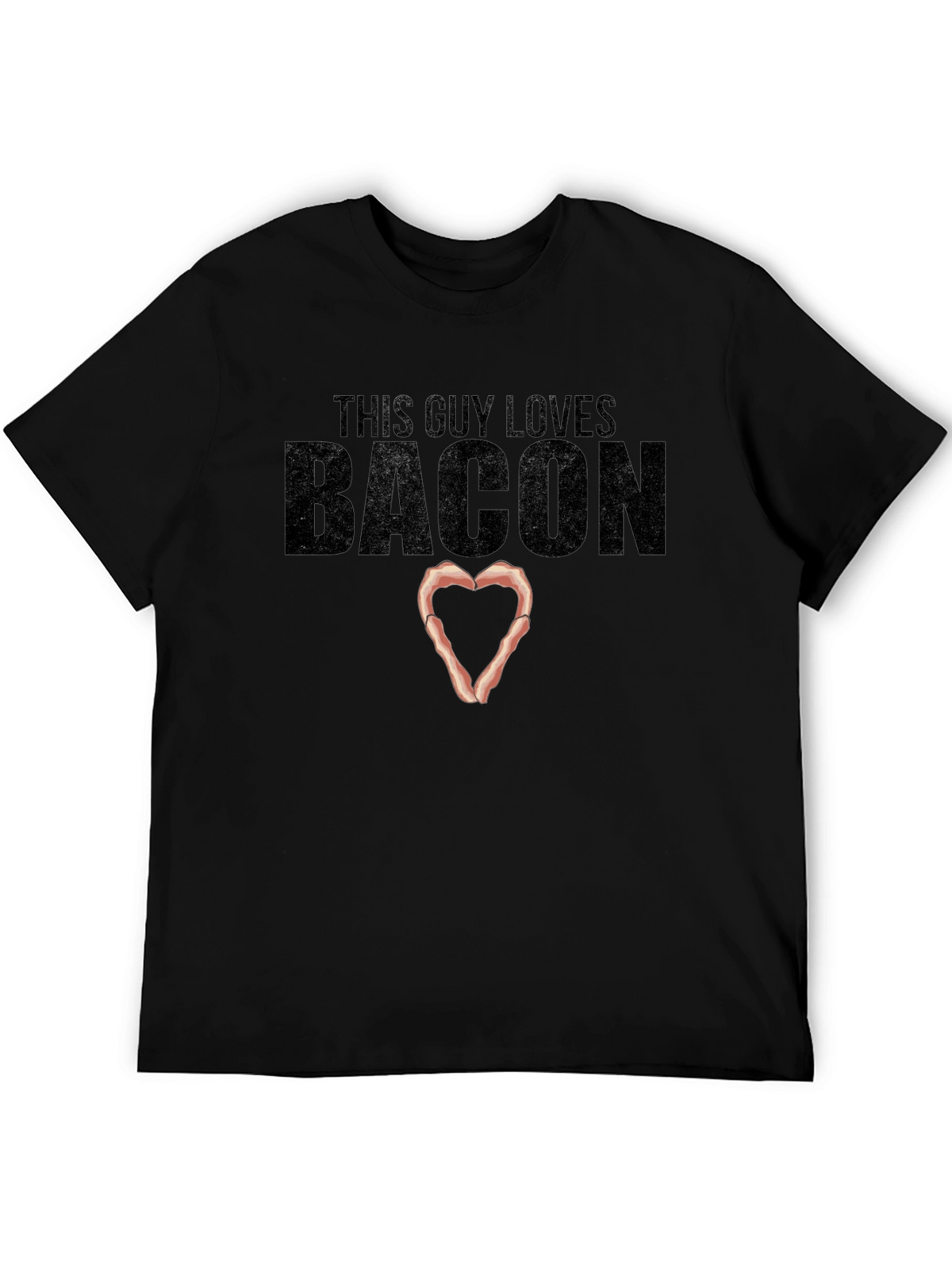 This Guy Loves Bacon T-Shirt - Heart of Bacon