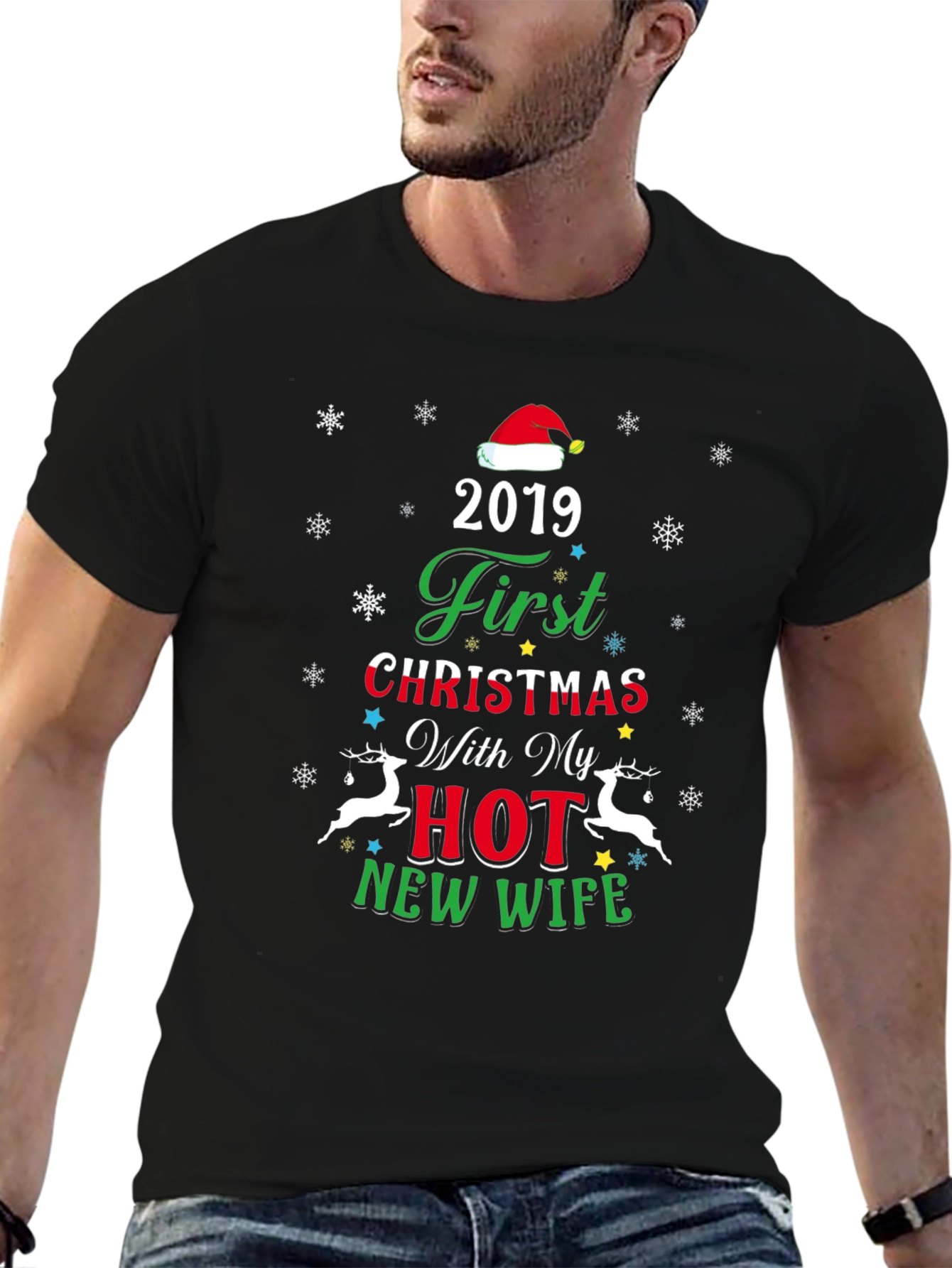 First Christmas With My Hot New Wife T-Shirt