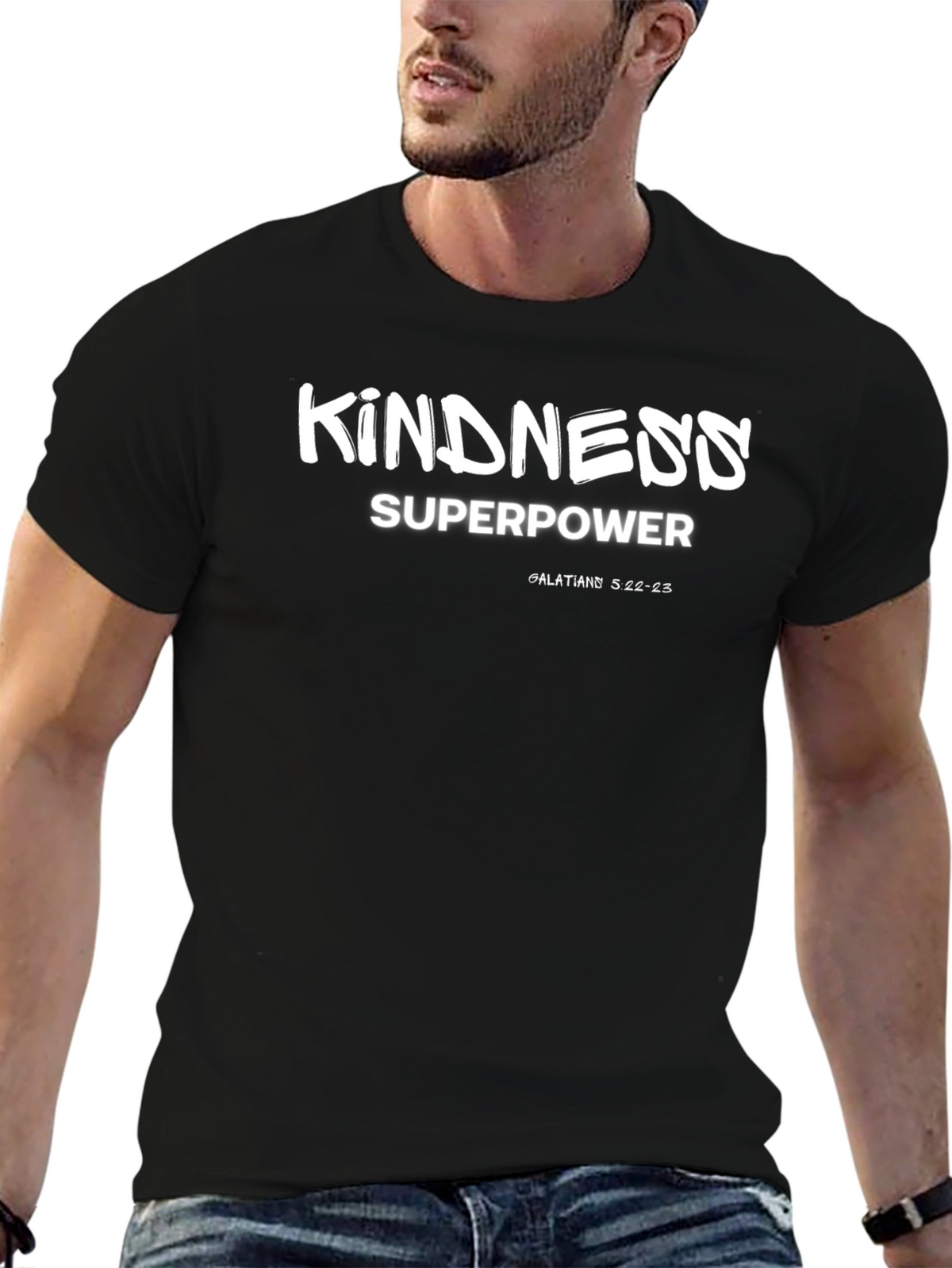 Kindness Superpower T-Shirt - Christian Verse