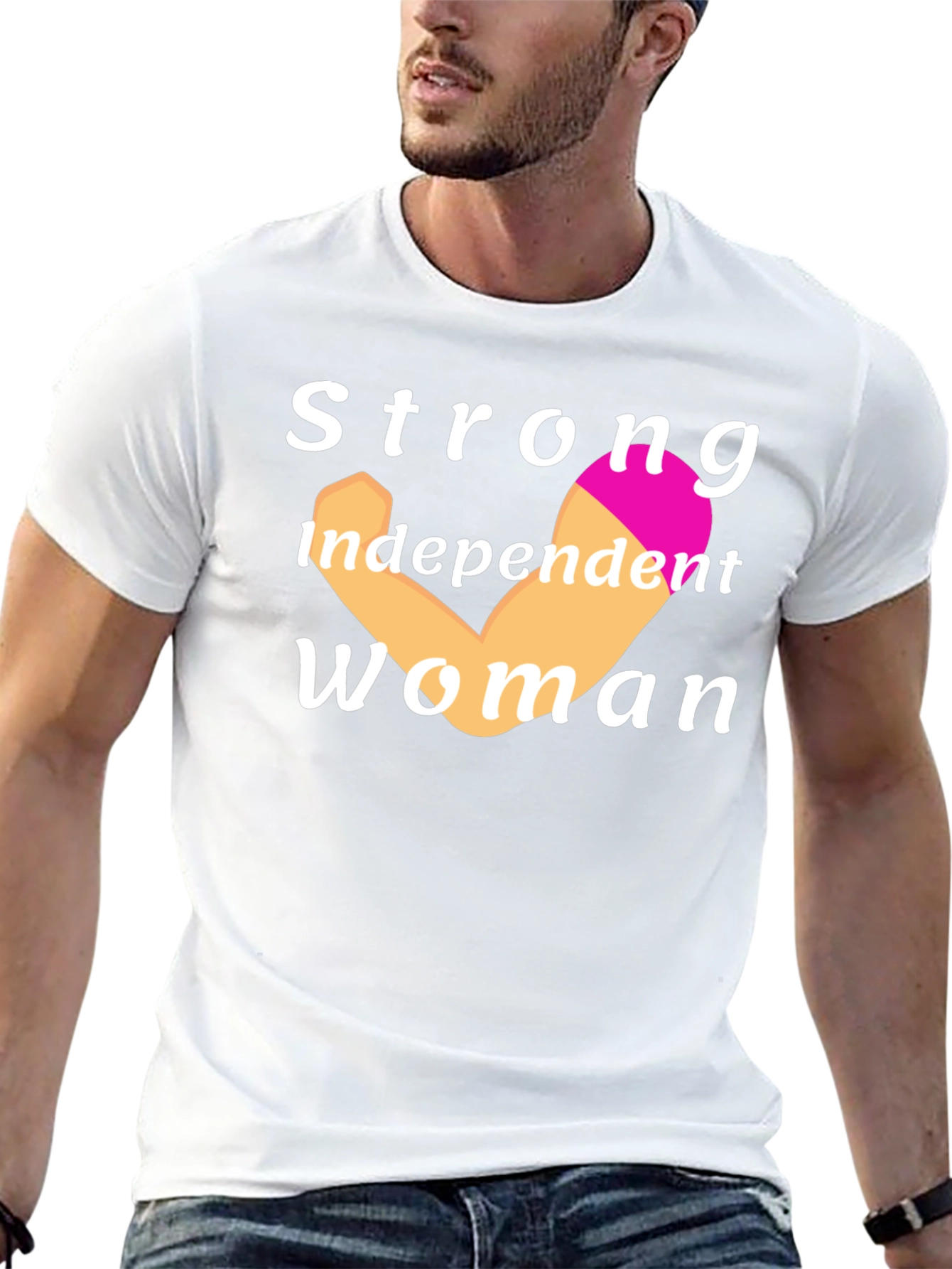 Strong Independent Woman Black T-Shirt