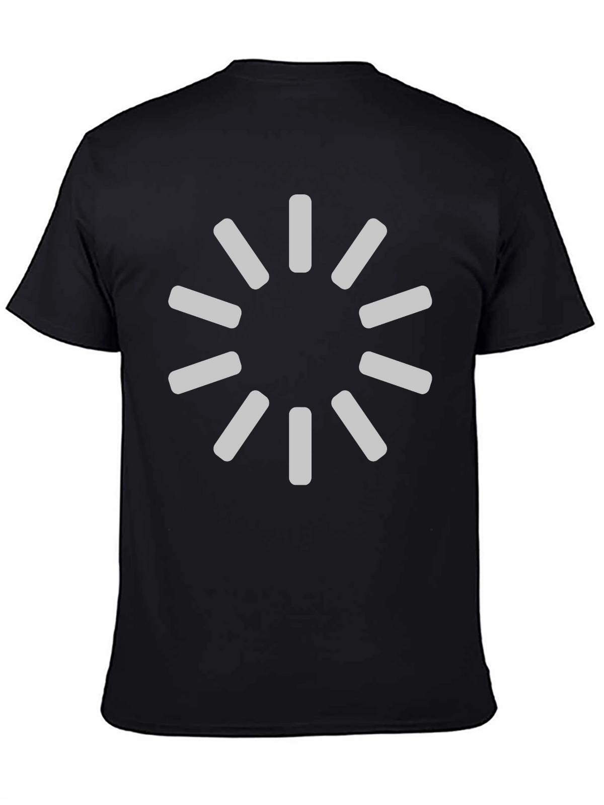 Loading Symbol Black Graphic Tee