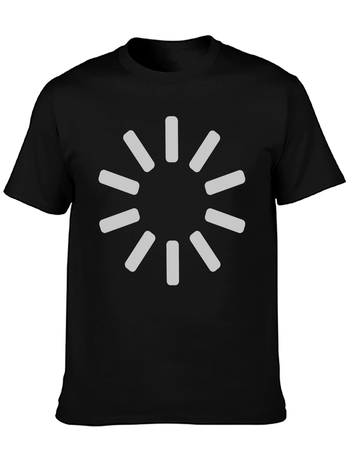 Loading Symbol Black Graphic Tee