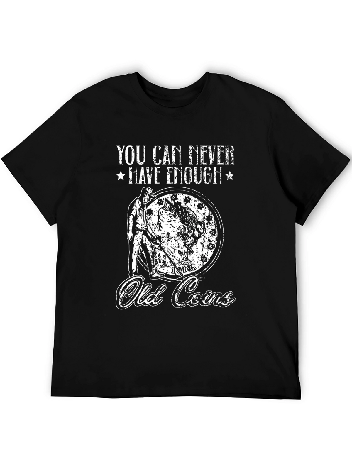 Old Coins Treasure Hunting T-Shirt