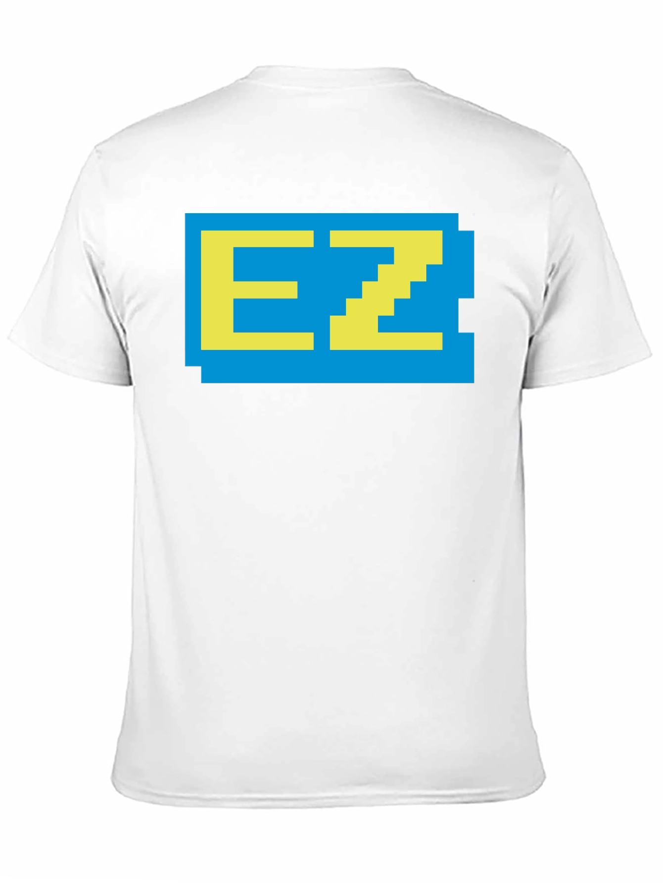 Pixelated EZ T-Shirt - Retro Gaming Style