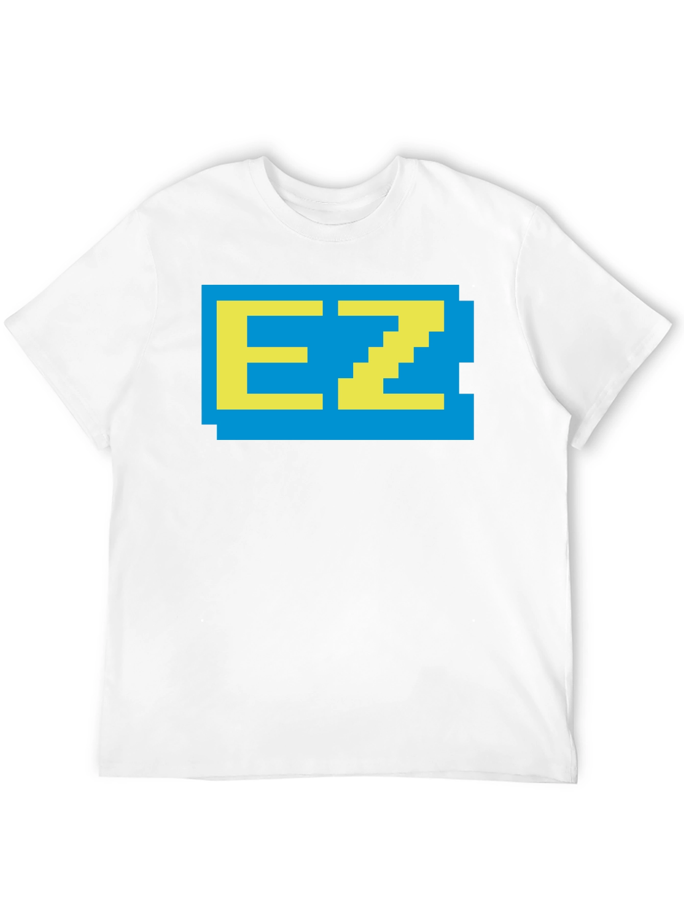 Pixelated EZ T-Shirt - Retro Gaming Style