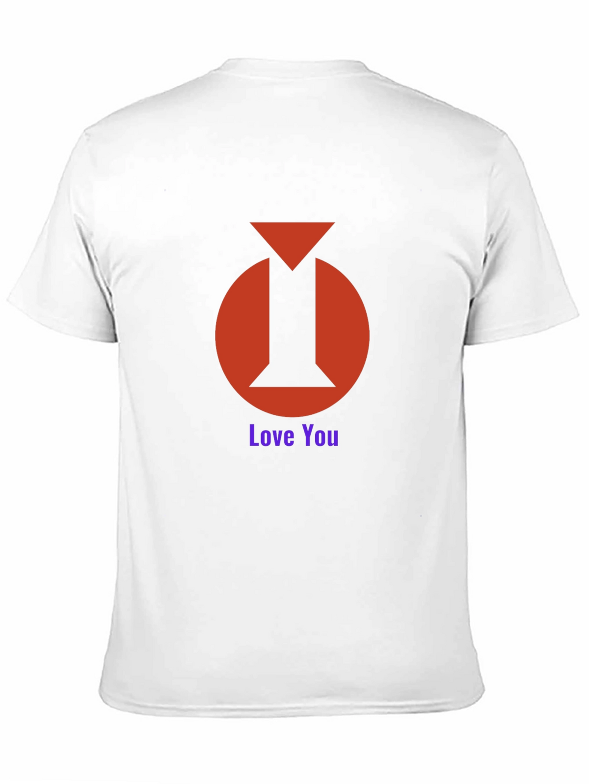 I Heart You Graphic Tee - Black Cotton Blend