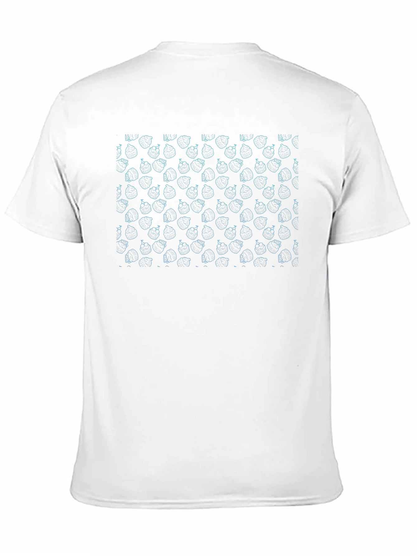 Unique Patterned Black T-Shirt