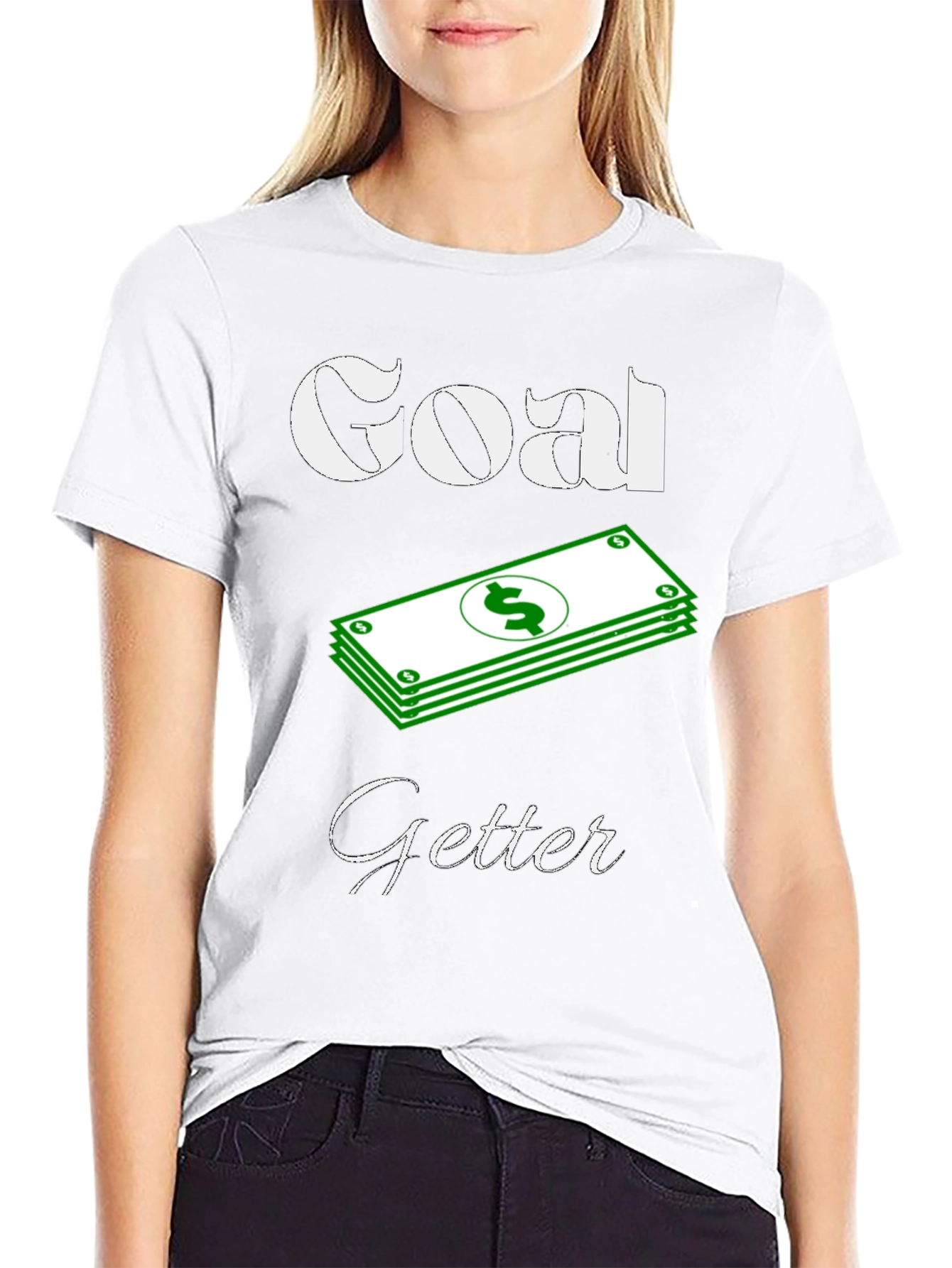 Goal Getter Graphic T-Shirt - Black
