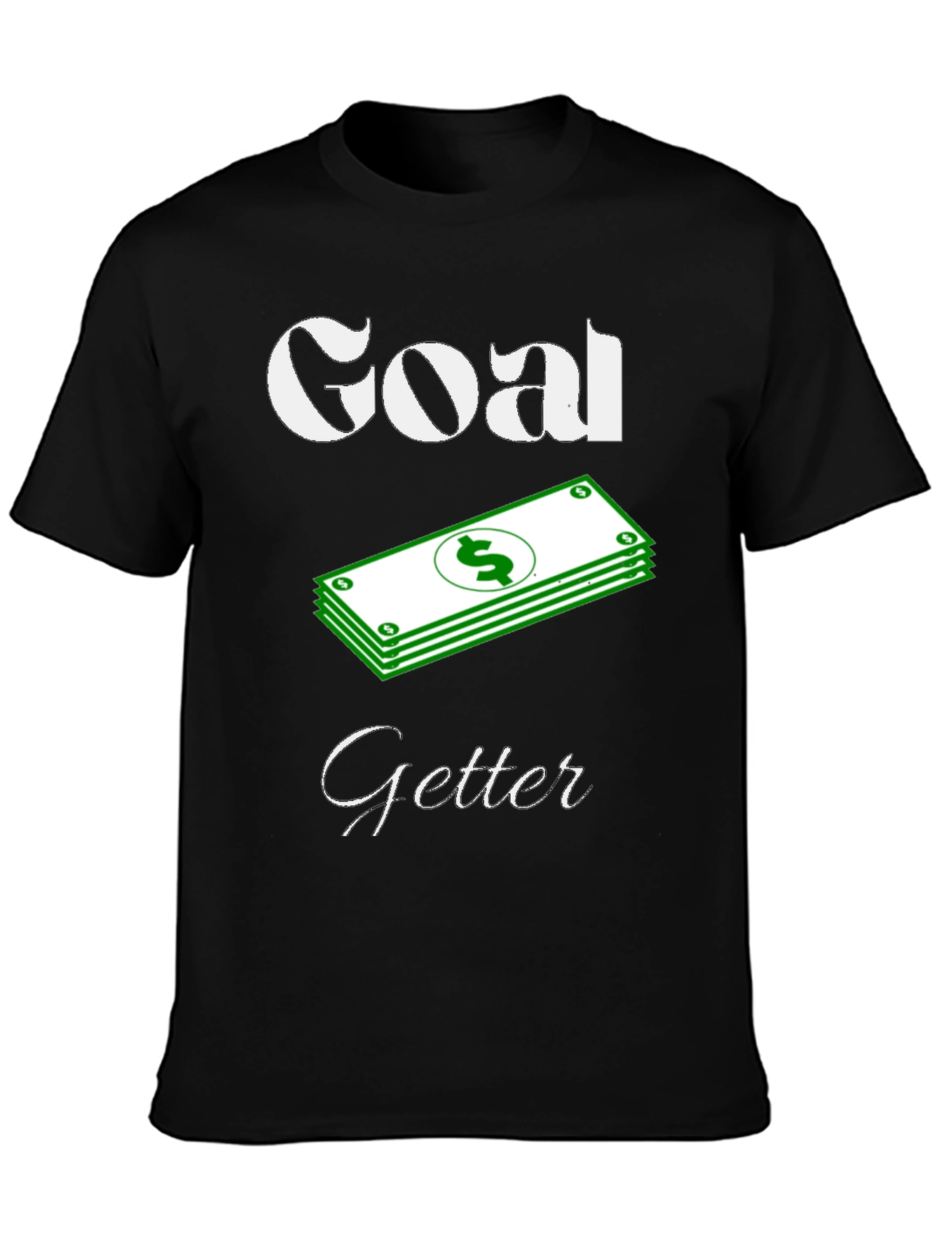 Goal Getter Graphic T-Shirt - Black