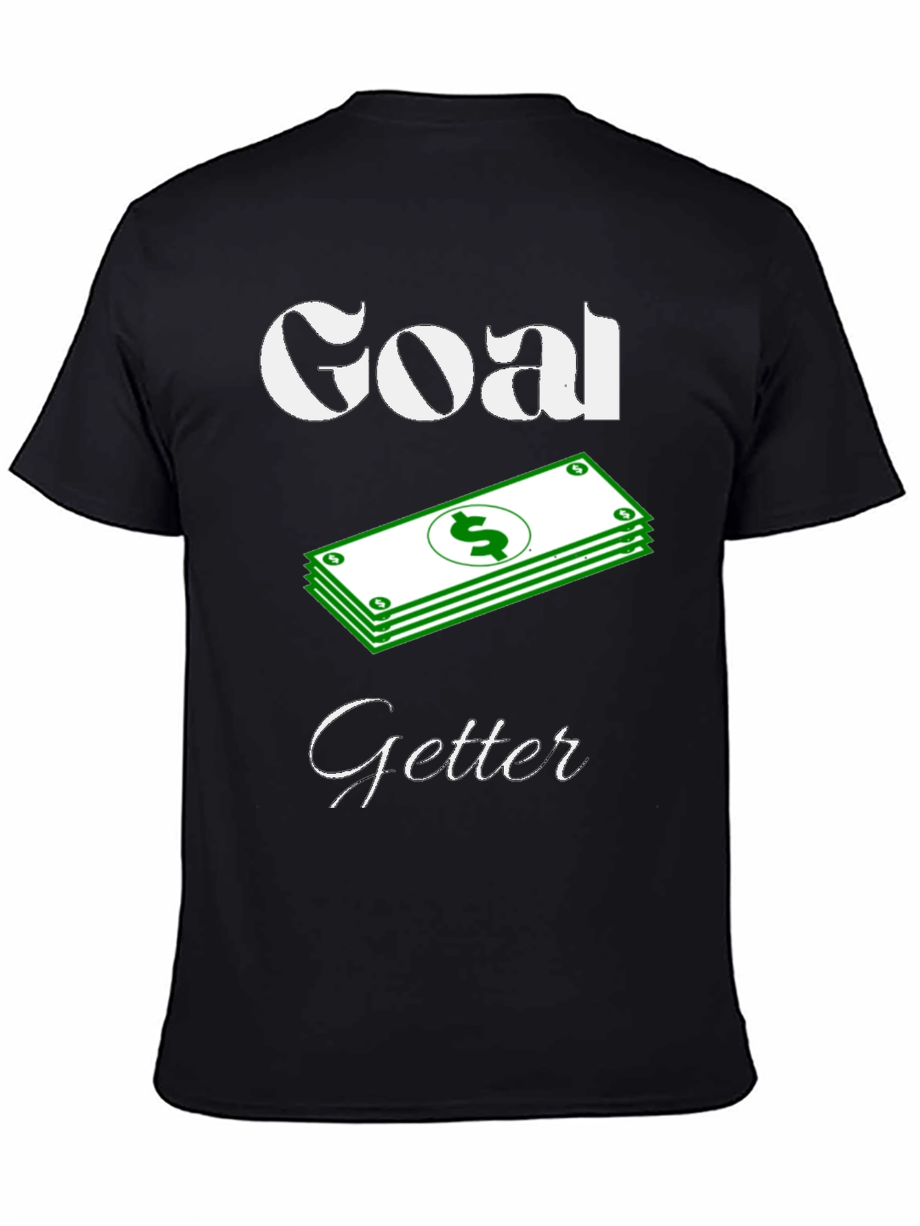Goal Getter Graphic T-Shirt - Black