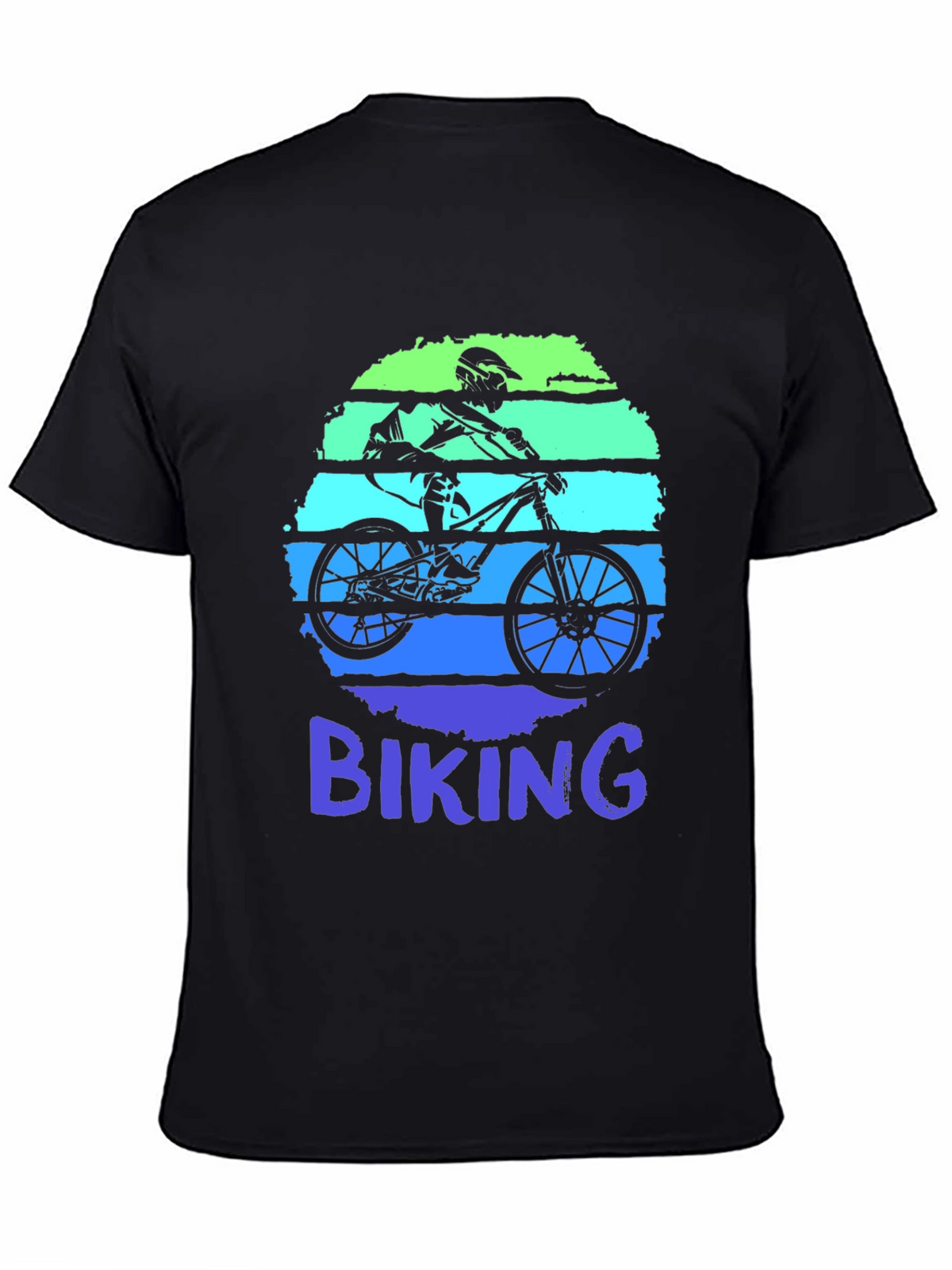 Retro Biking T-Shirt - Mountain Bike Graphic Tee