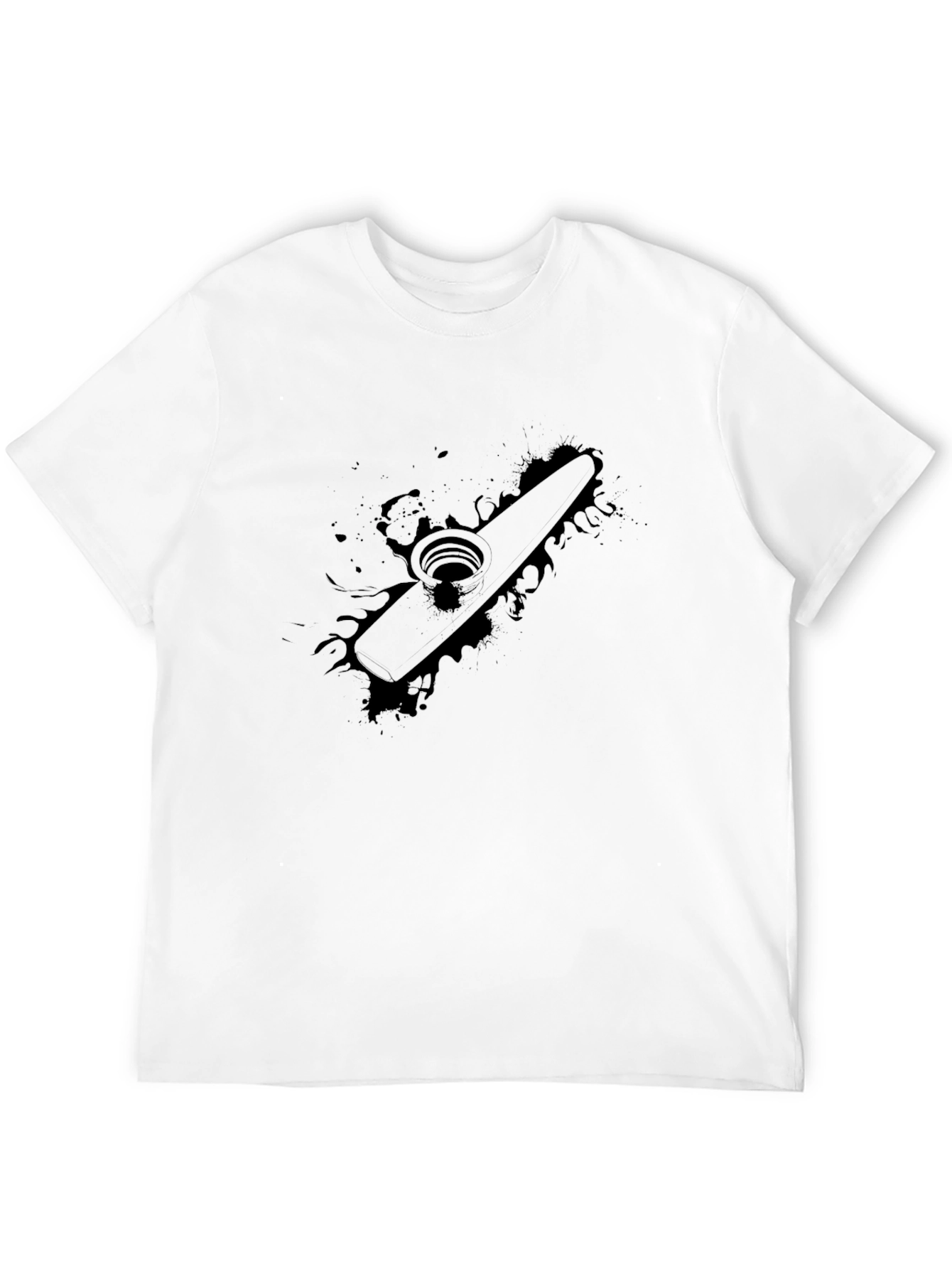 Kazoo Graphic Black T-Shirt