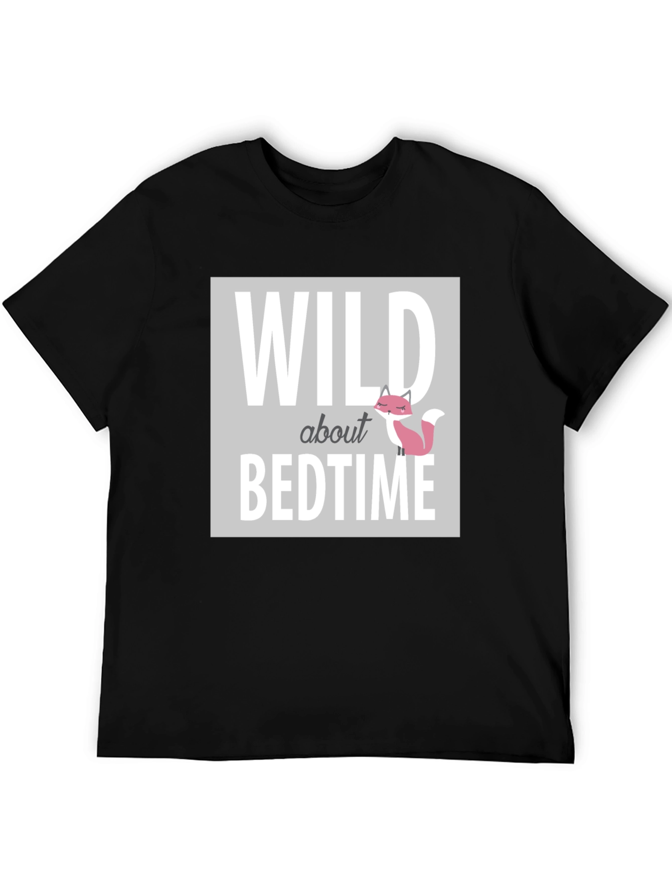 Wild About Bedtime Fox Graphic T-Shirt