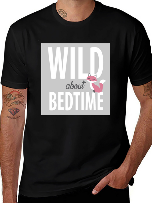 Wild About Bedtime Fox Graphic T-Shirt
