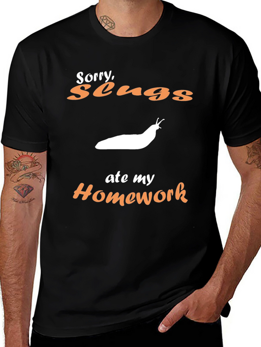 Slugs Ate My Homework Graphic Tee