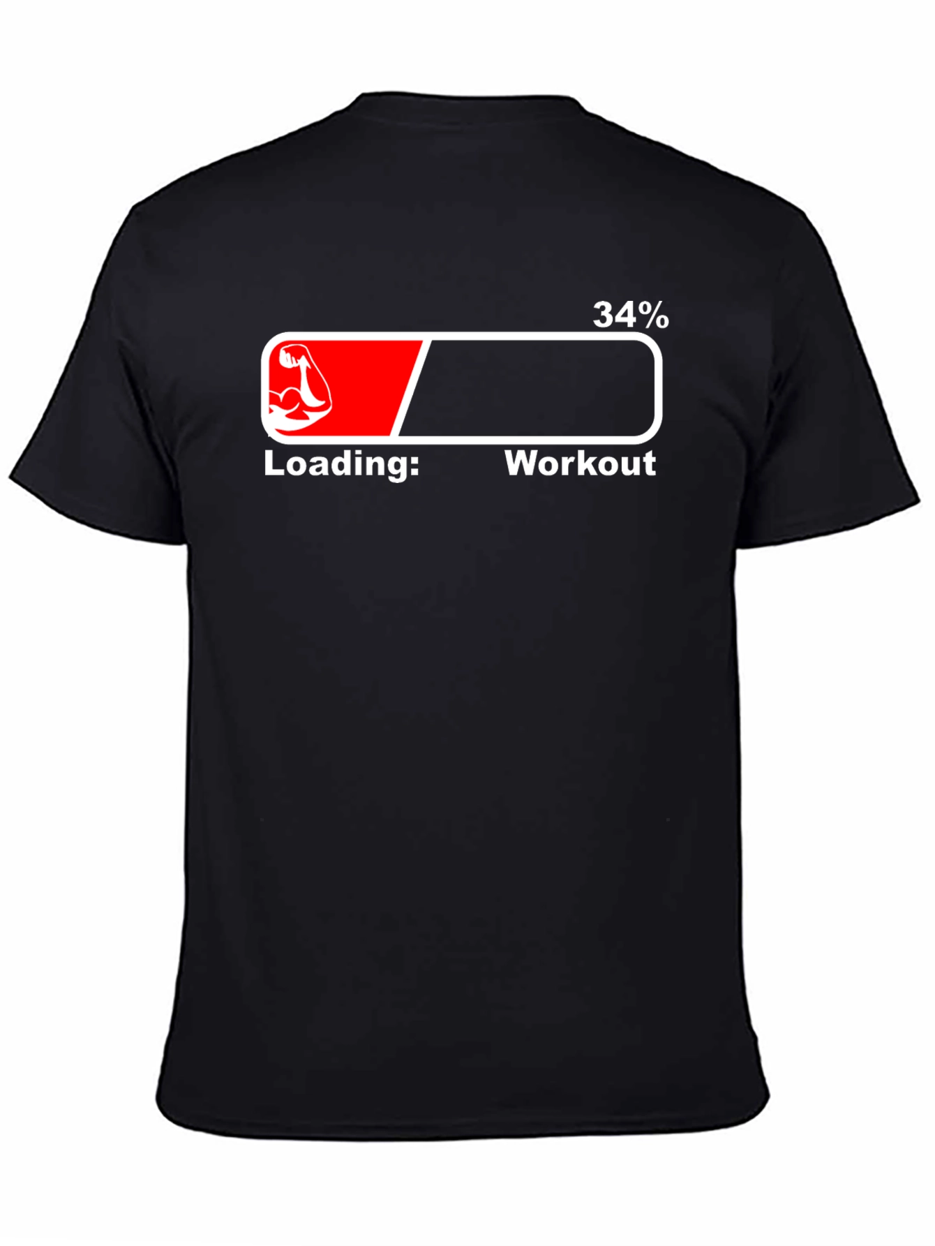 Workout Loading T-Shirt - Gym Motivation
