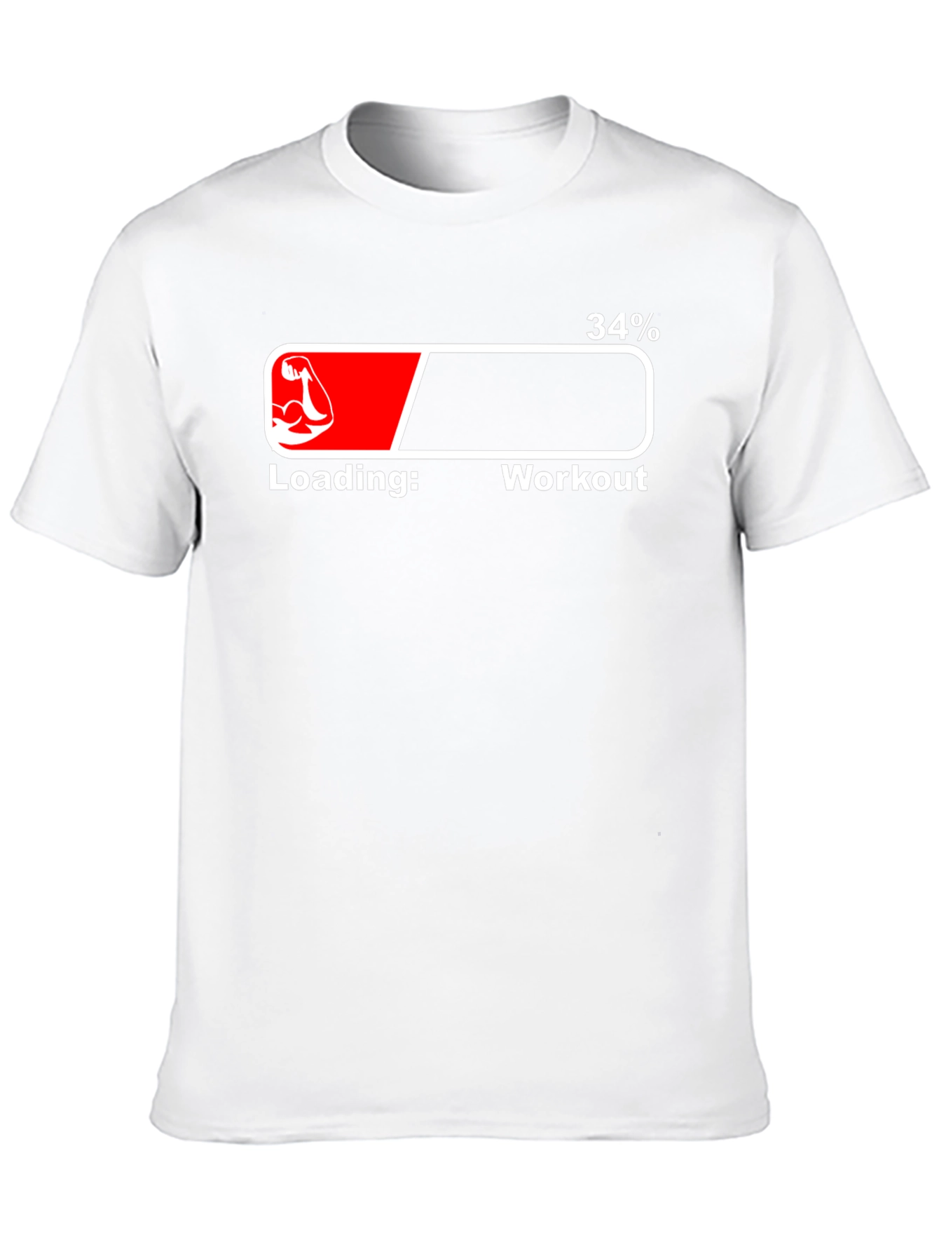 Workout Loading T-Shirt - Gym Motivation