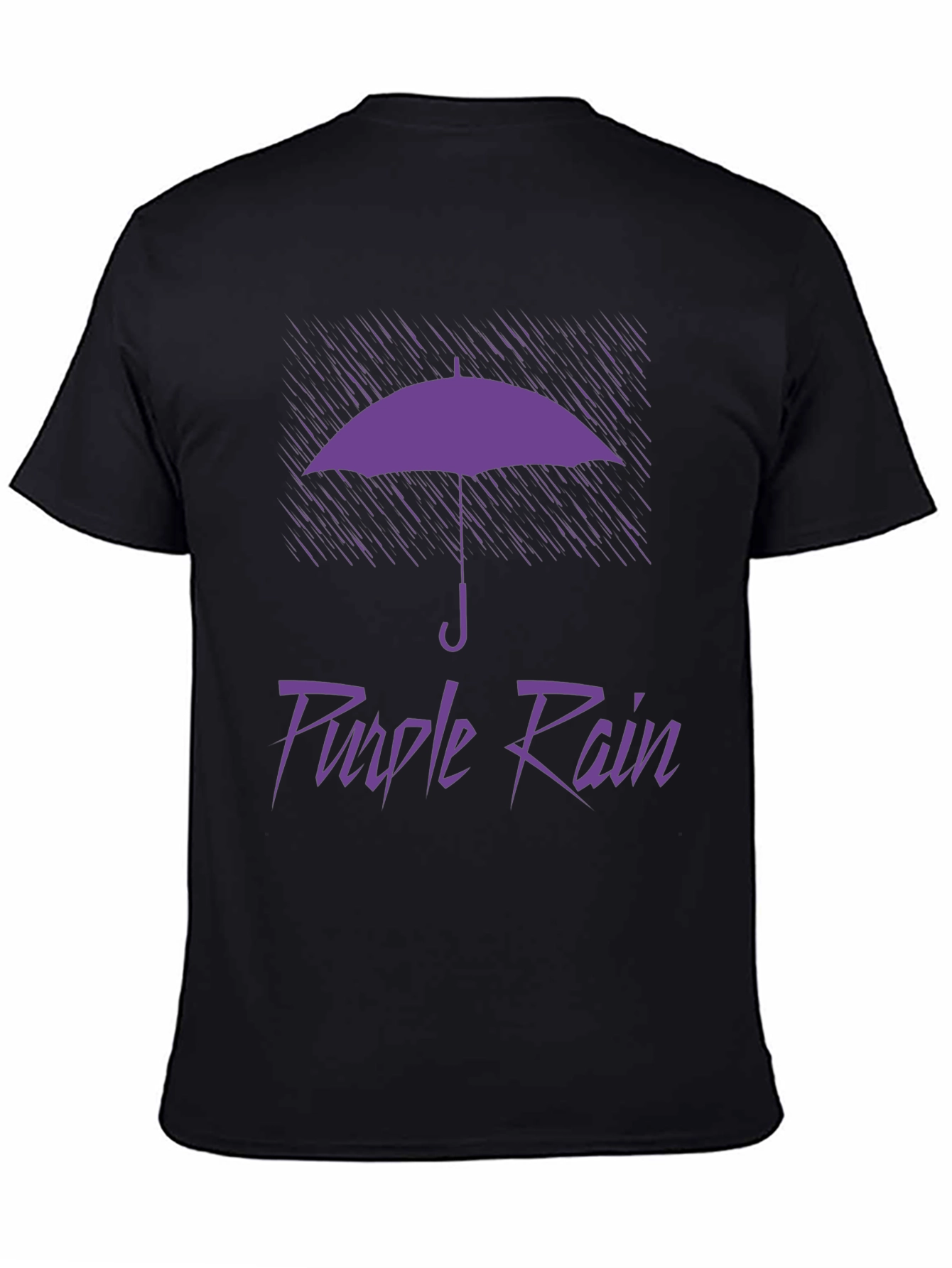 Purple Rain Graphic T-Shirt - Classic Design