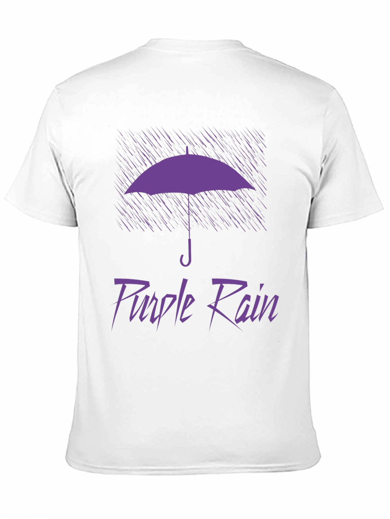 Purple Rain Graphic T-Shirt - Classic Design