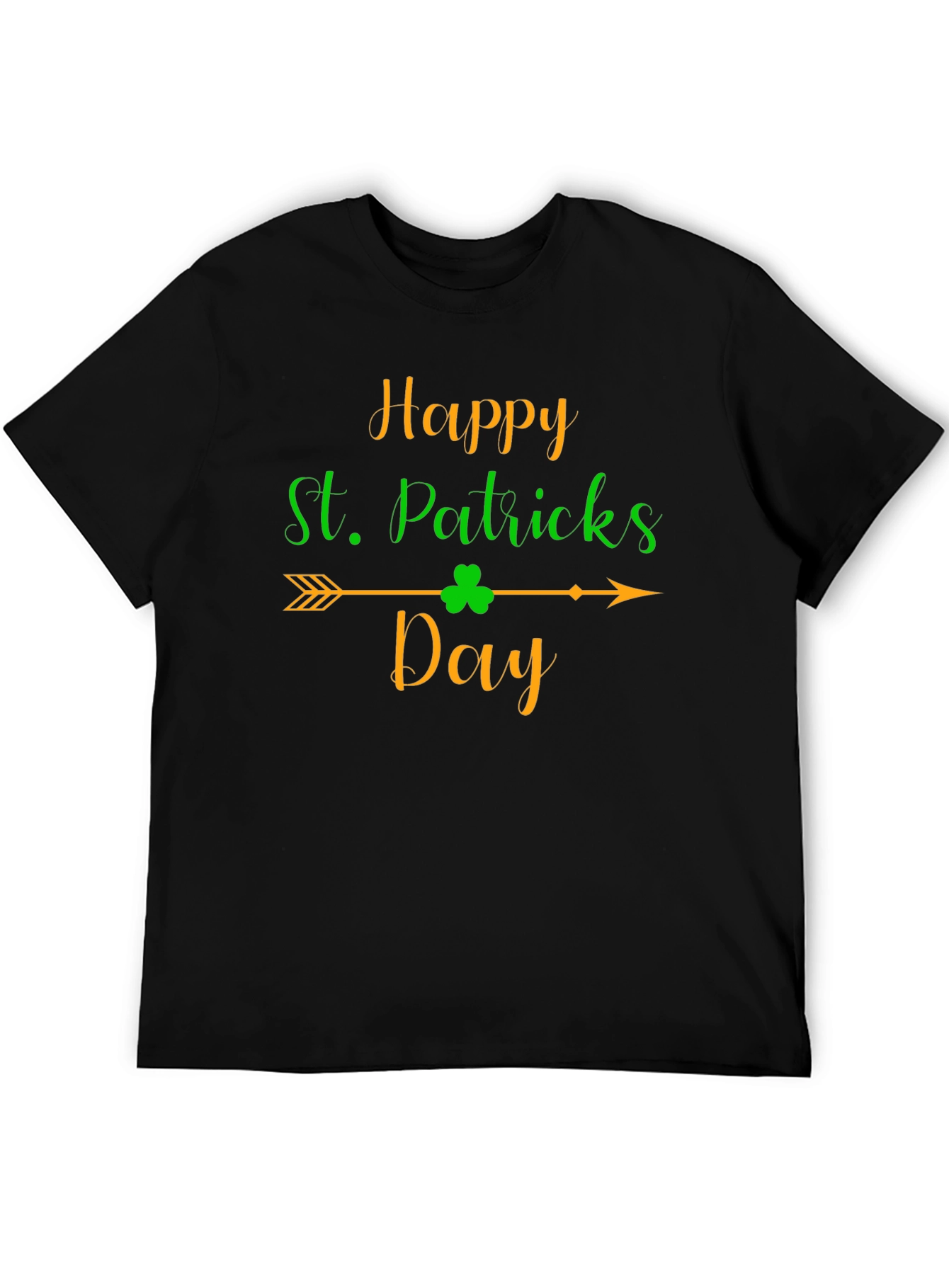 St. Patricks Day Black T-Shirt