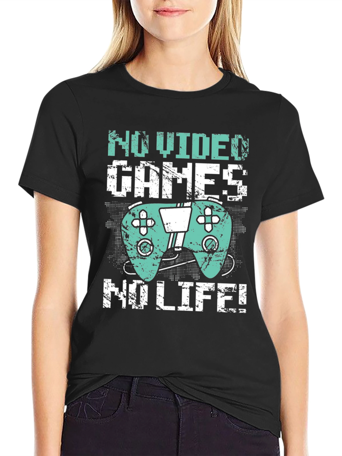 No Video Games No Life T-Shirt