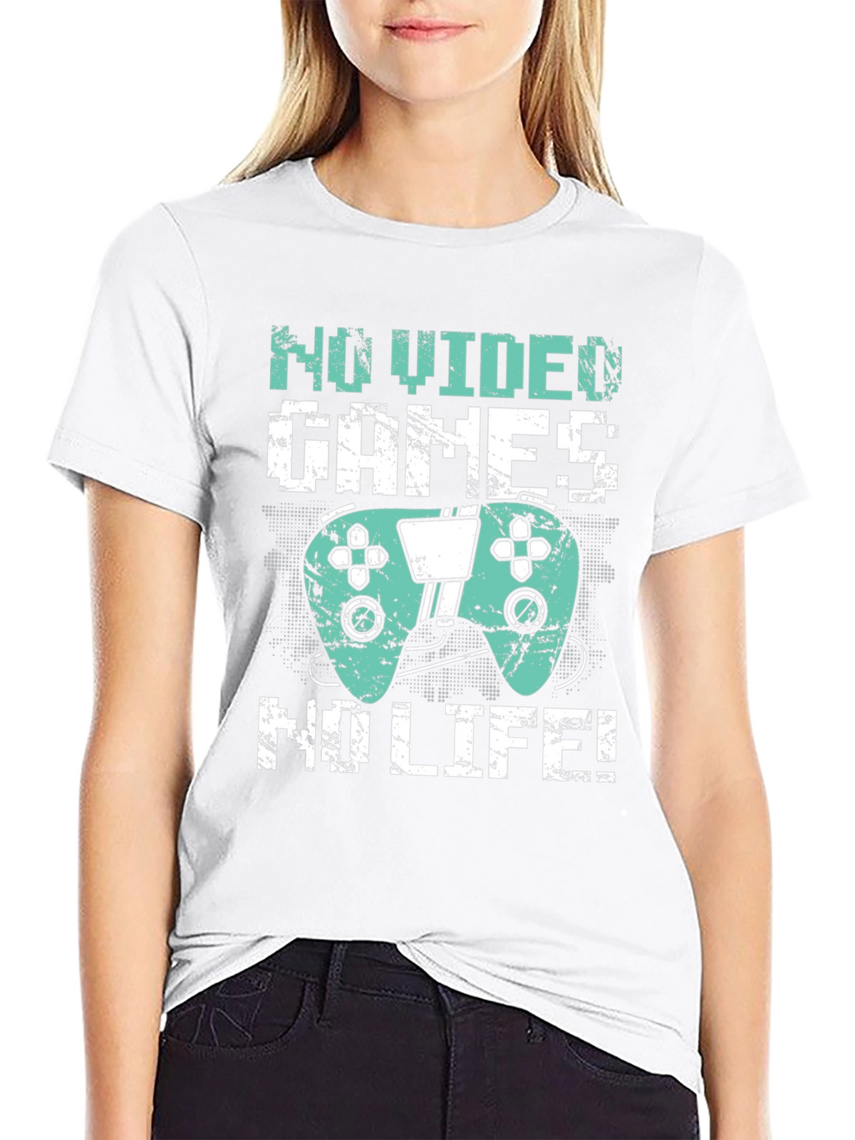 No Video Games No Life T-Shirt