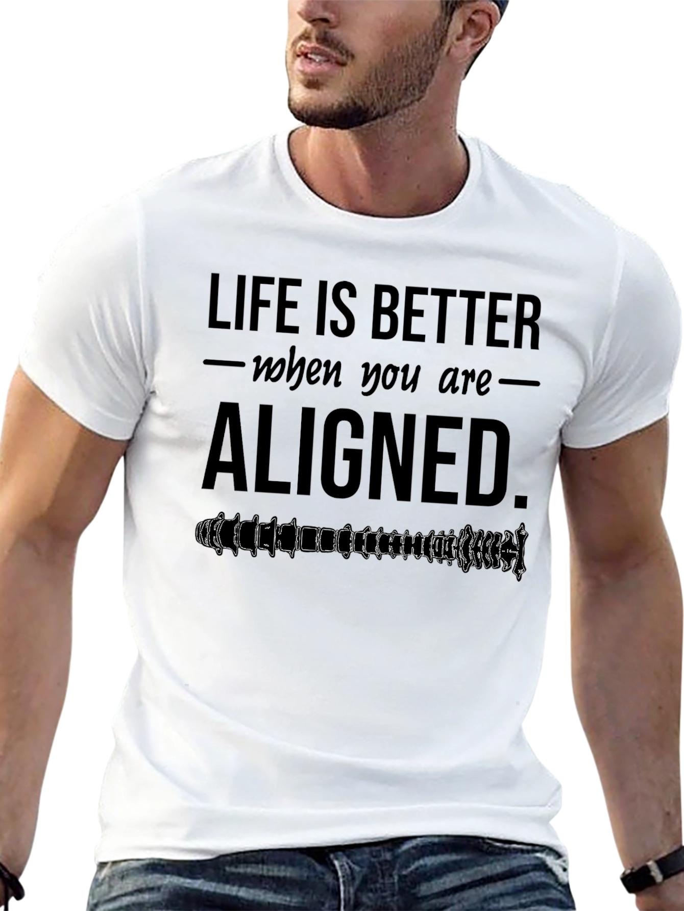 Life is Better Aligned T-Shirt