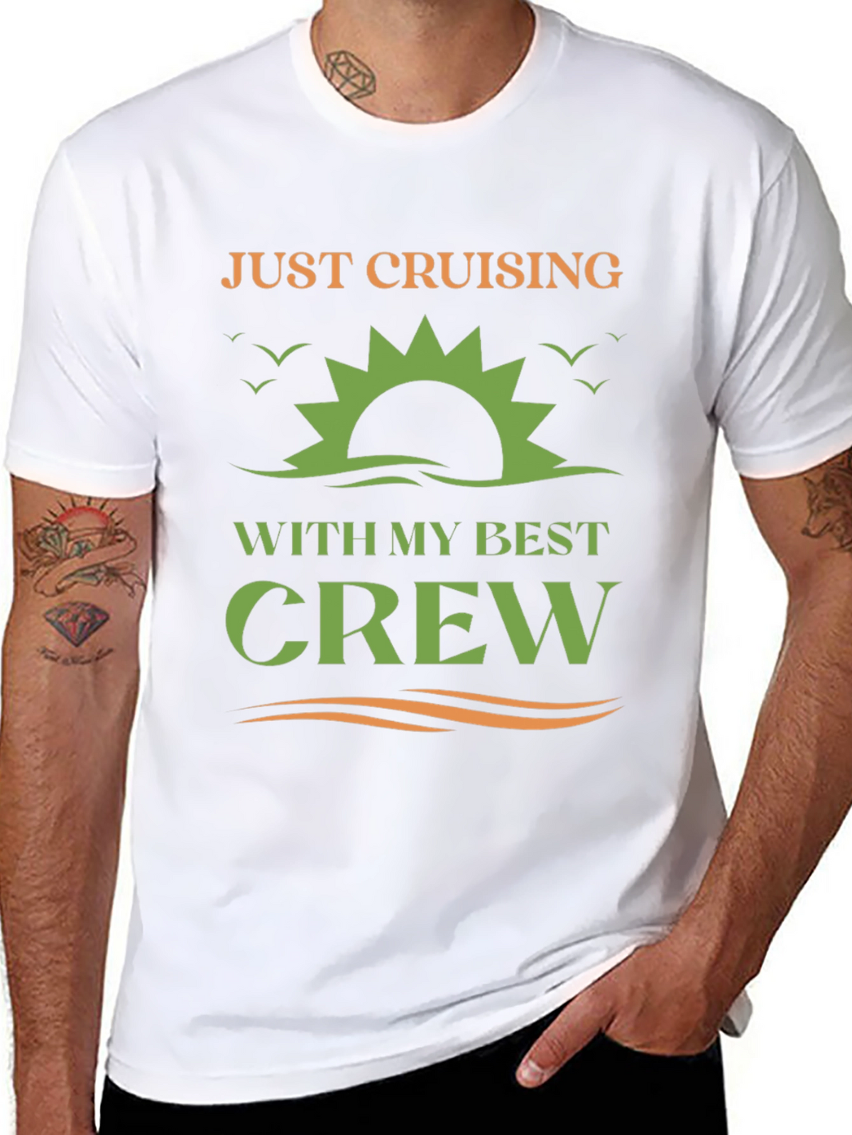 Just Cruising With My Best Crew T-Shirt